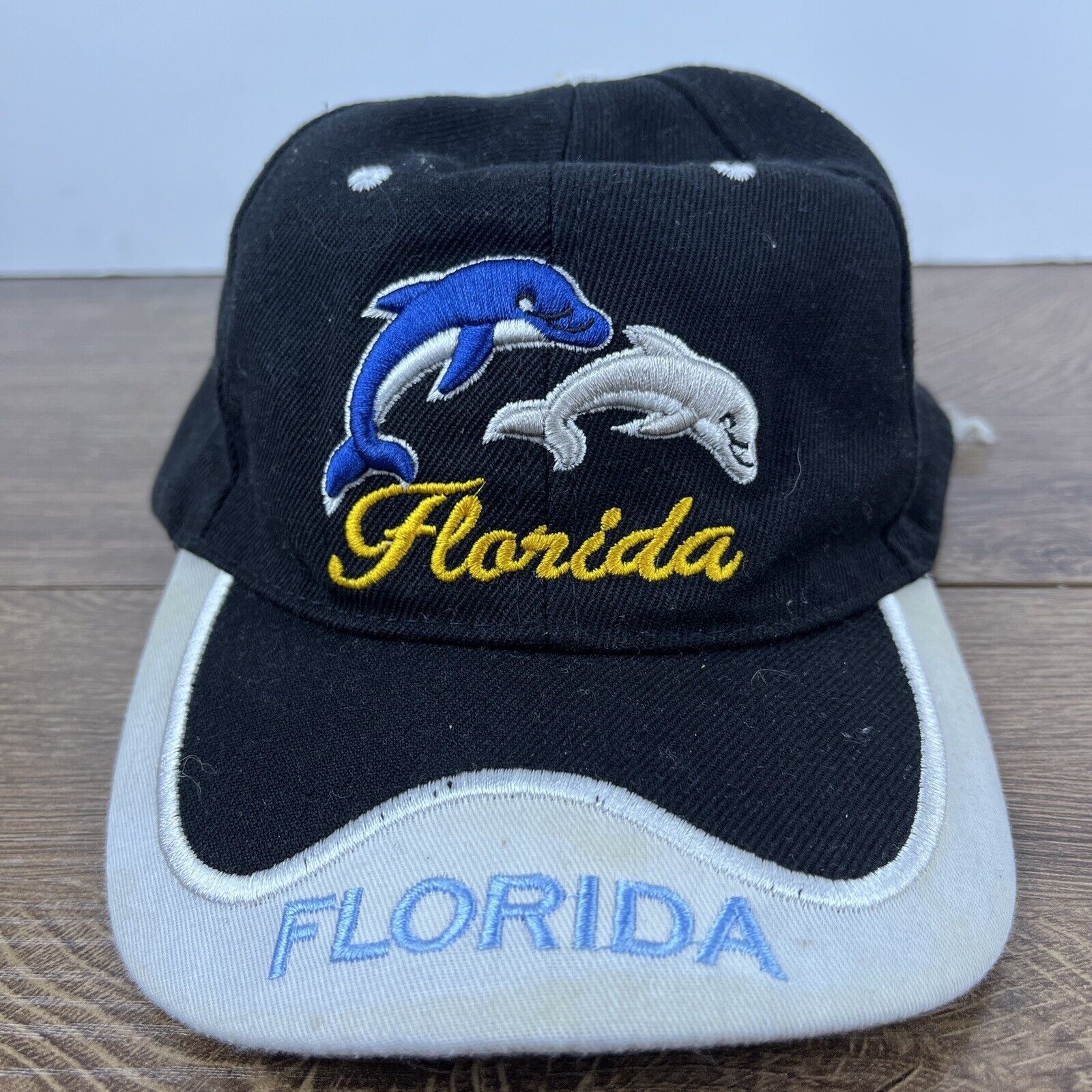 Other Florida Hat Dolphins Florida Hat Black Hat Adjustable Adult Size ONE SIZE - 4 Thumbnail