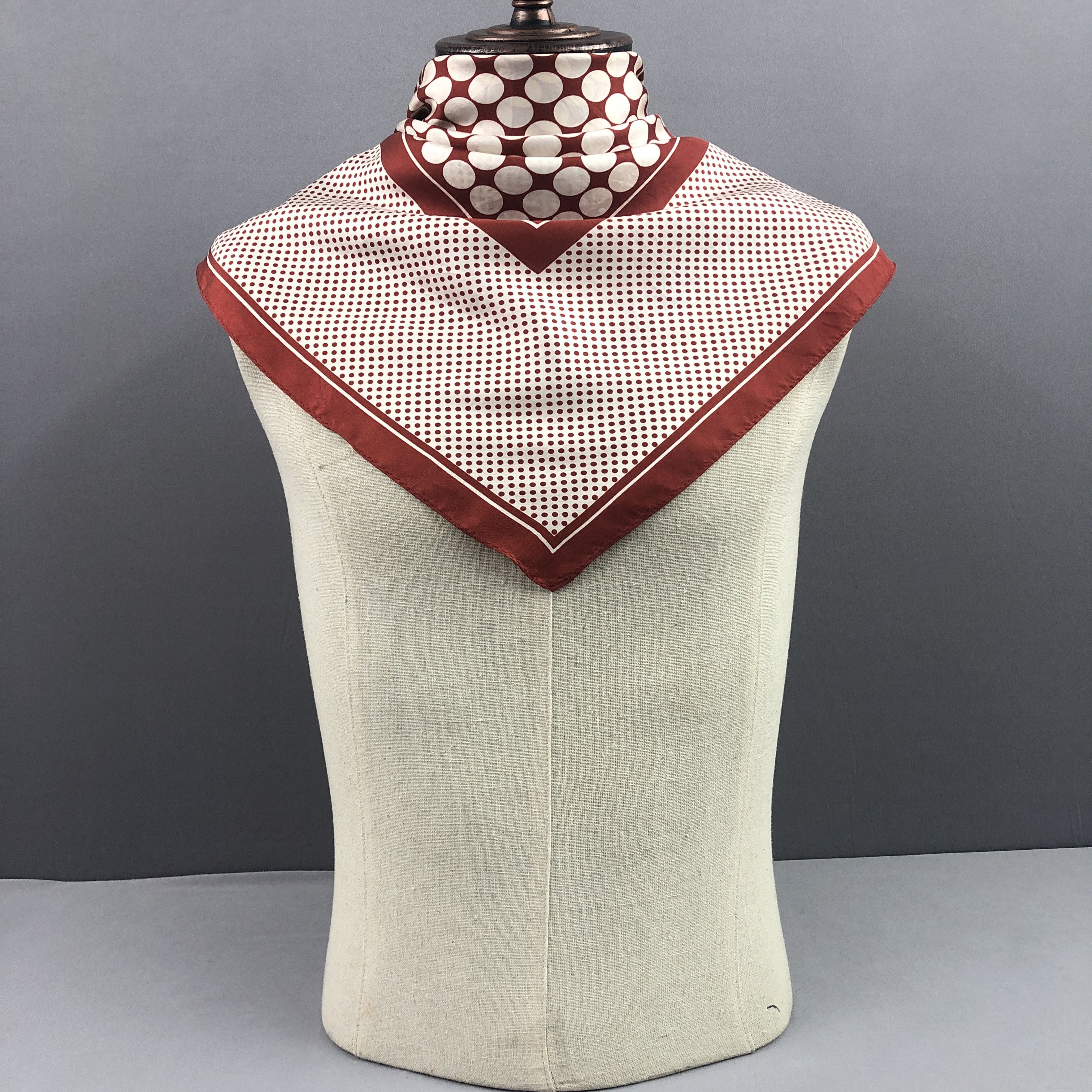 Other Vintage SILK Scarf Twill Stole Wraps Scarves Size ONE SIZE - 3 Thumbnail