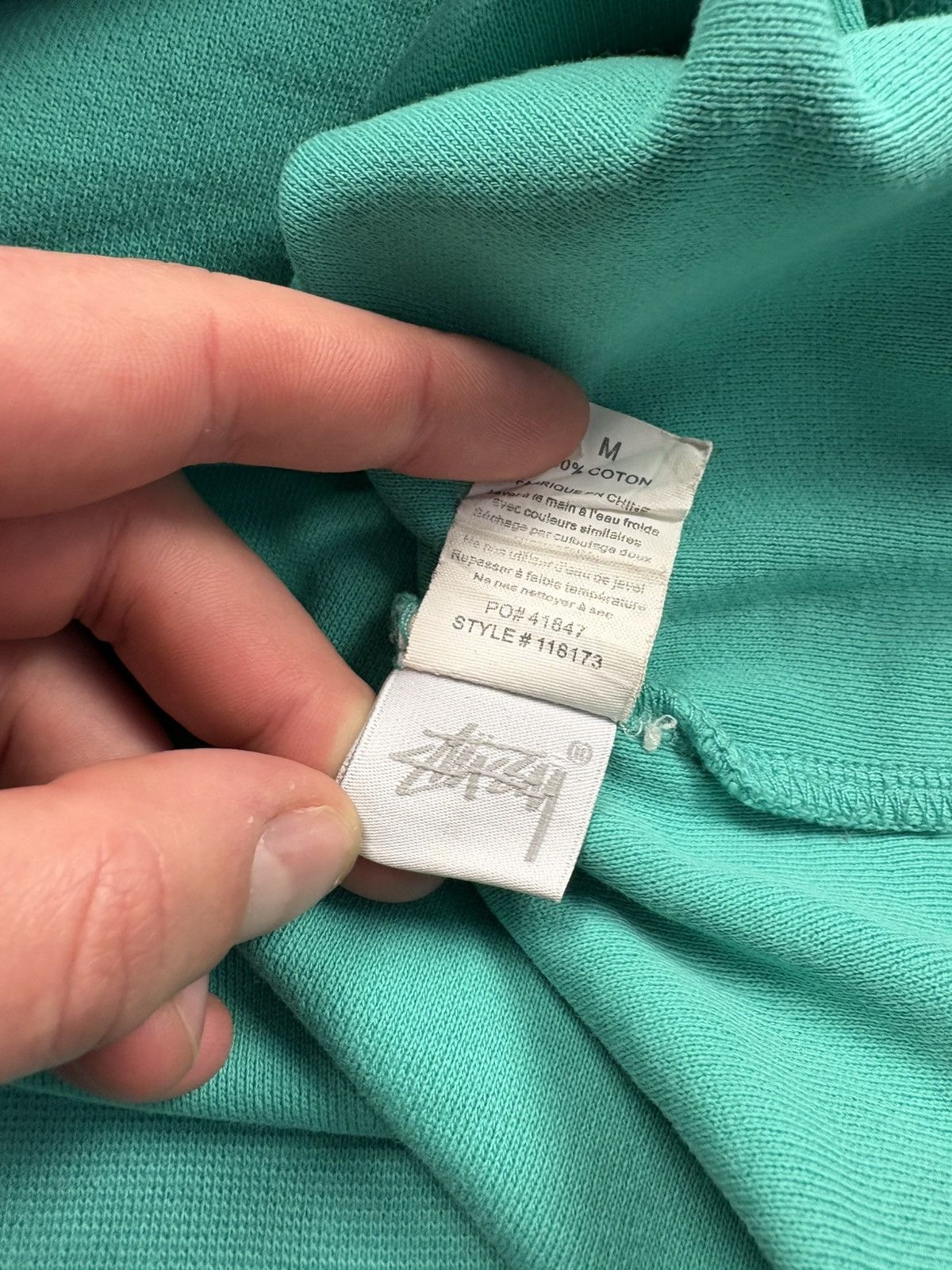 Stussy STUSSY Hype Skateboarding Streetwear Zip Sweatshirt Rare Size US M / EU 48-50 / 2 - 15 Thumbnail