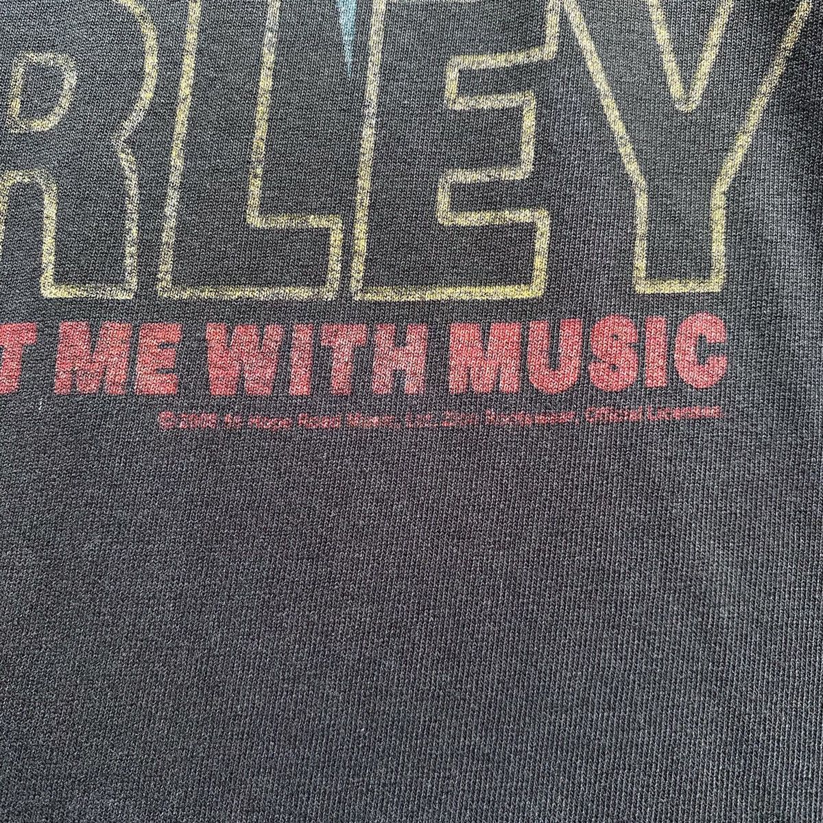 Band Tees × Bob Marley × Zion Rootswear Vintage Bob Marley Sun Faded Tshirt Zion Tag Made in Usa Size US XXL / EU 58 / 5 - 3 Thumbnail