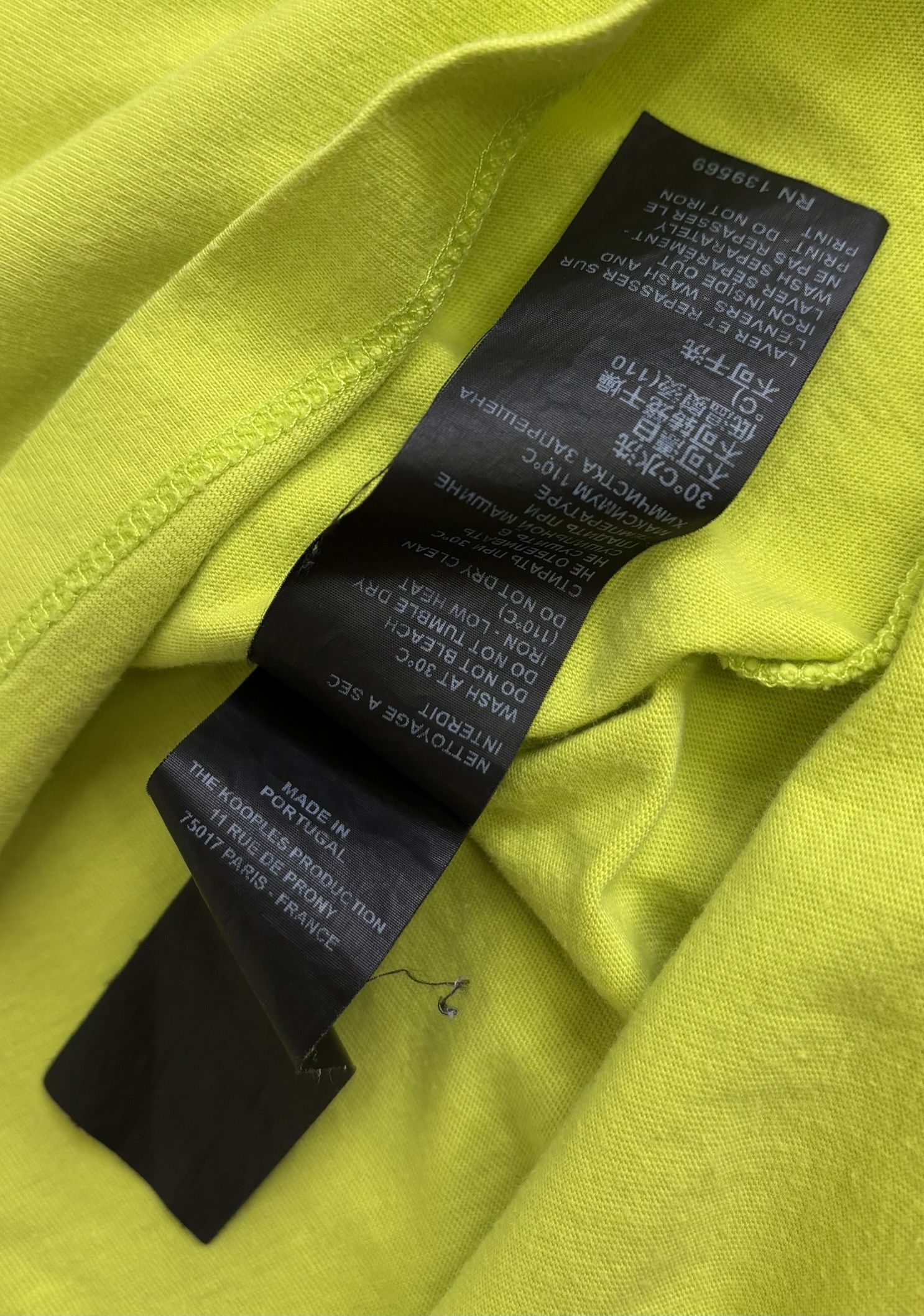 The Kooples The Kooples Lemon T-Shirt Medium Size US M / EU 48-50 / 2 - 16 Thumbnail