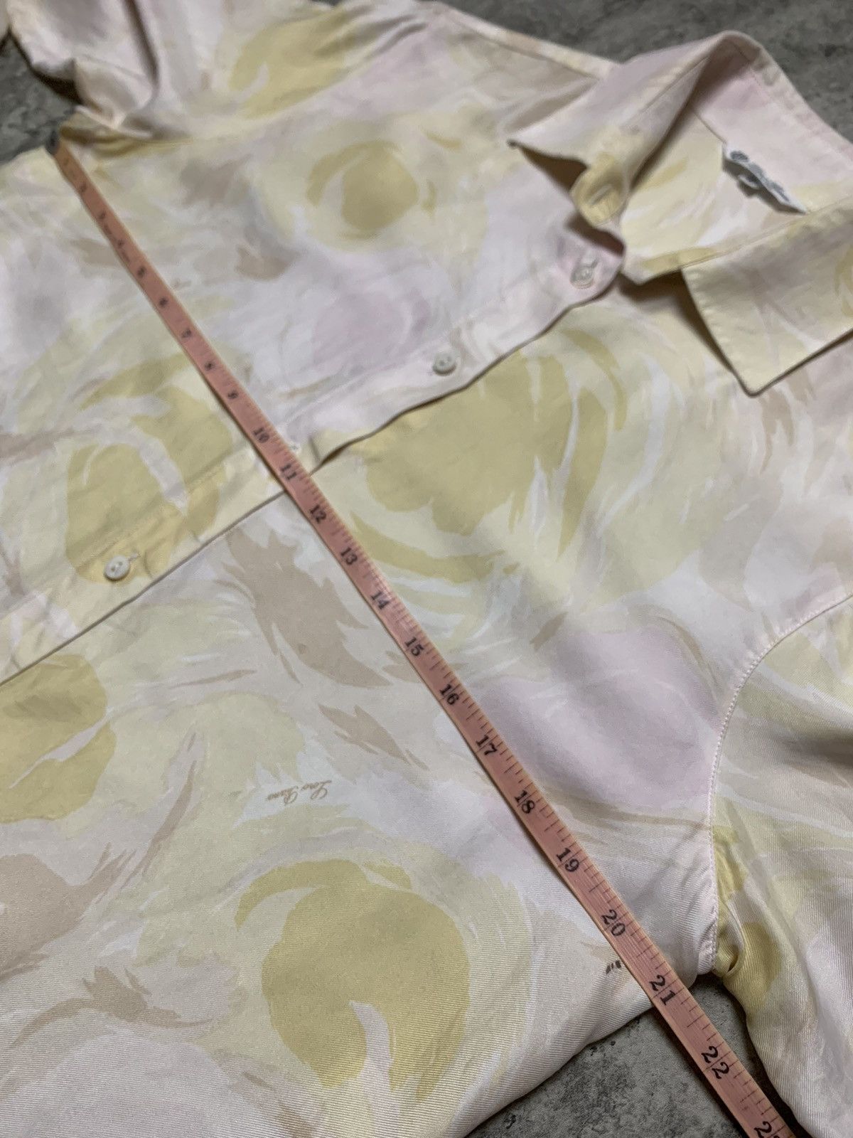 Loro Piana Loro Piana Multicolor Abstract Design Button Up Size L / US 10 / IT 46 - 12 Thumbnail