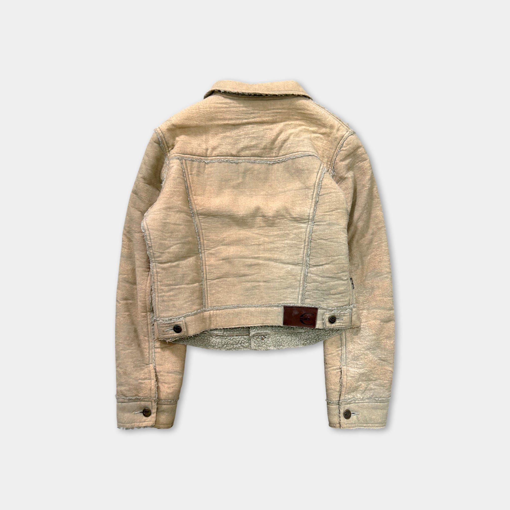 Just Cavalli Just Cavalli Sherling Raw Edge Jacket Size US S / EU 44-46 / 1 - 6 Thumbnail