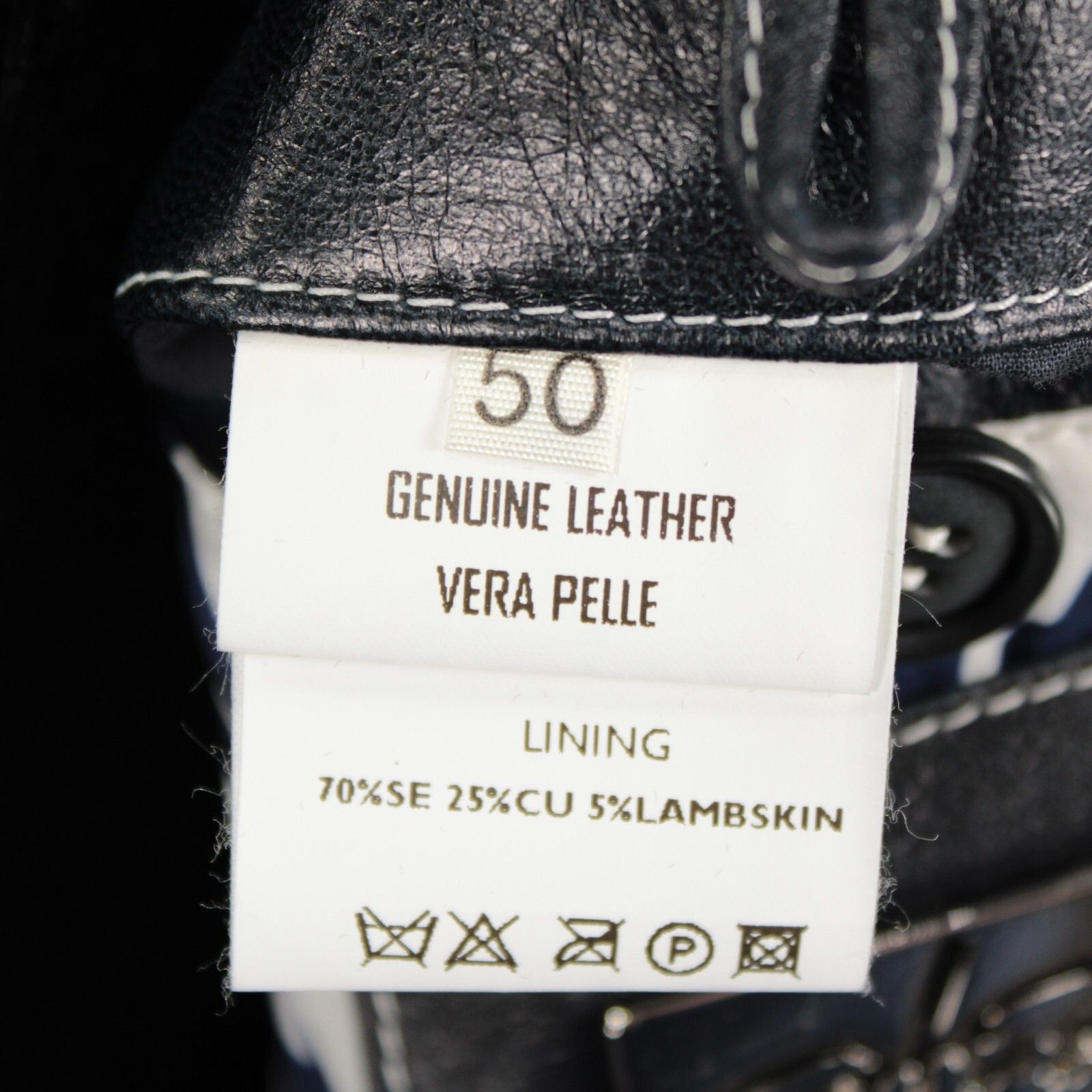 Other Hettabretz Jacket Size M US In Blue Leather Size US M / EU 48-50 / 2 - 7 Thumbnail