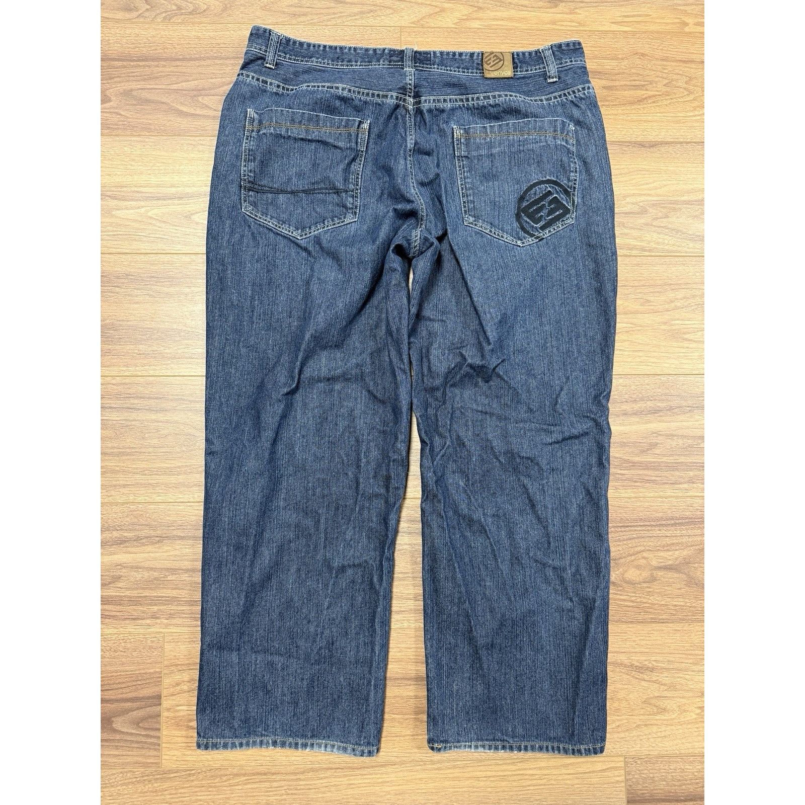 Enyce Vintage Y2K Enyce Baggy Jeans Mens 46x33 Blue Skate Streetwe Size US 44 / EU 60 - 1 Thumbnail