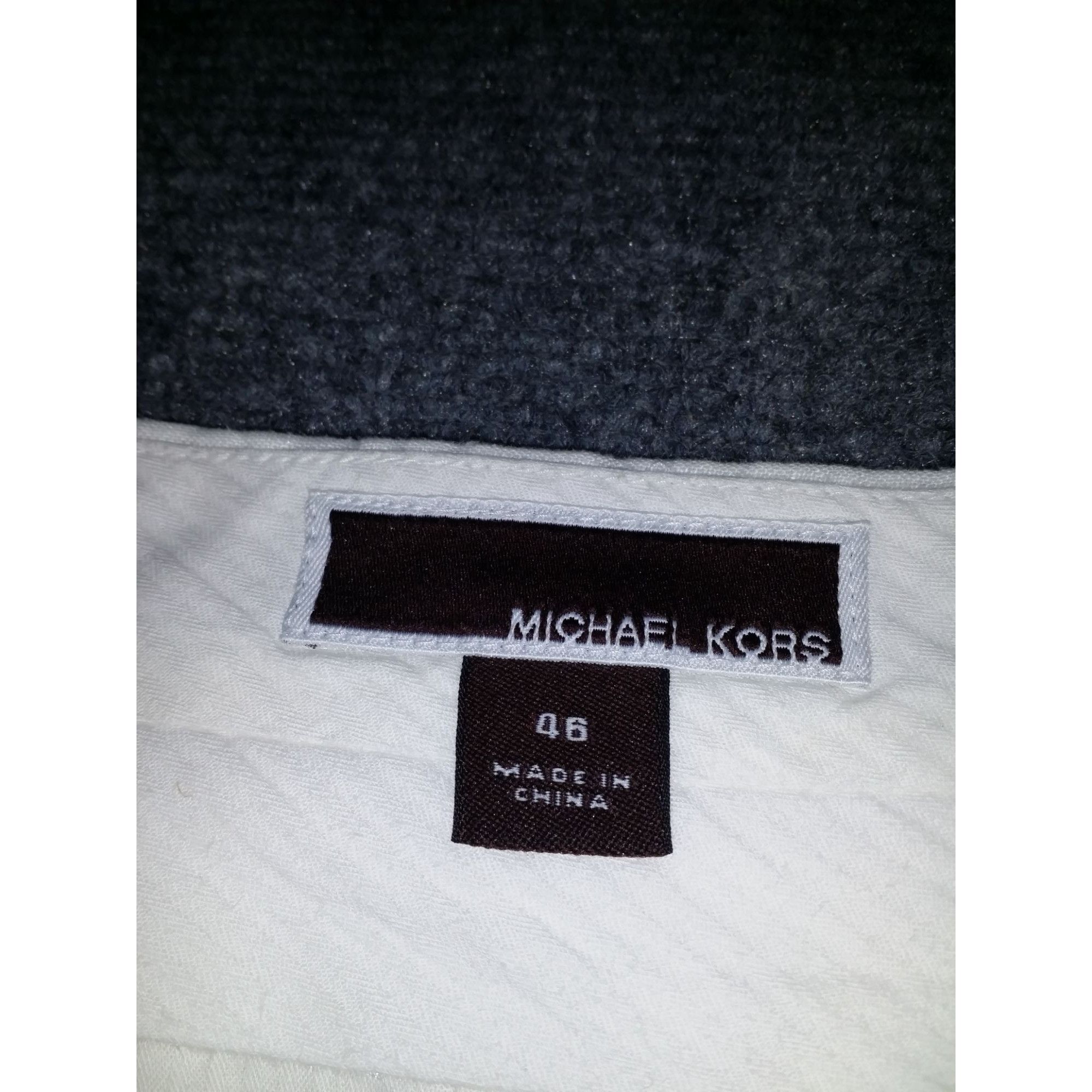 Michael Kors Michael Kors Linen Pants Men Sz 46 White Cuffed Hem Summer T Size US 44 / EU 60 - 5 Thumbnail