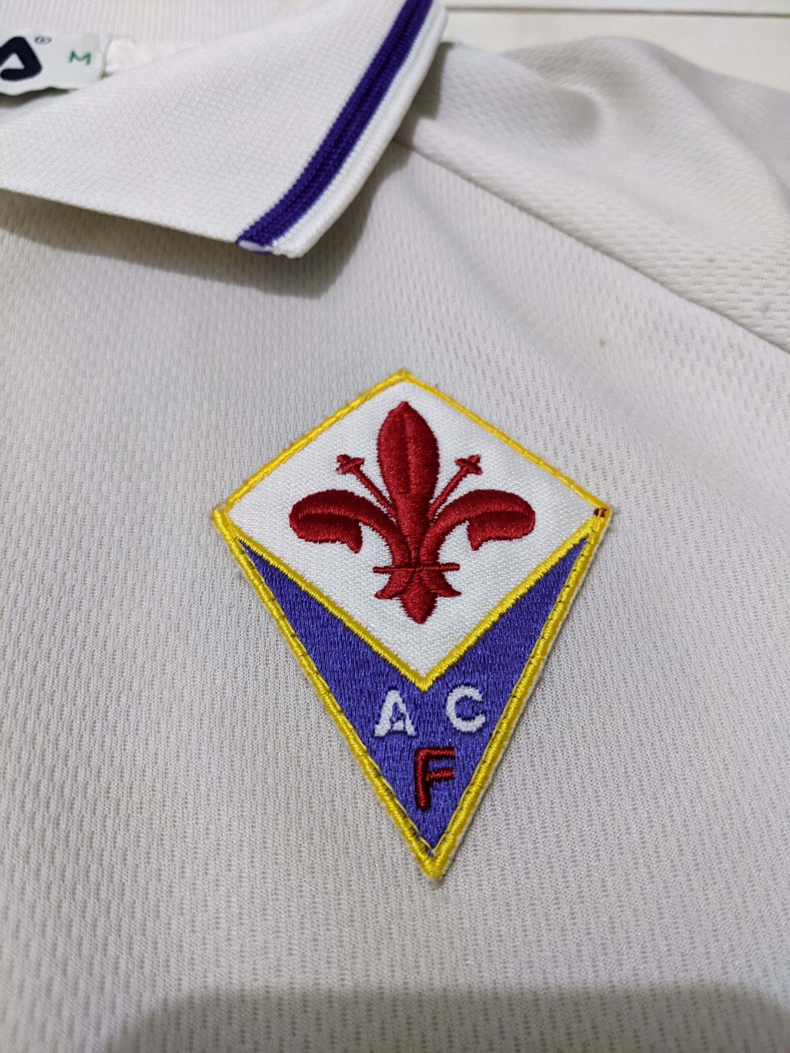 Fila Fiorentina away 1999-00 Batistuta Jersey football shirt Size US M / EU 48-50 / 2 - 6 Thumbnail