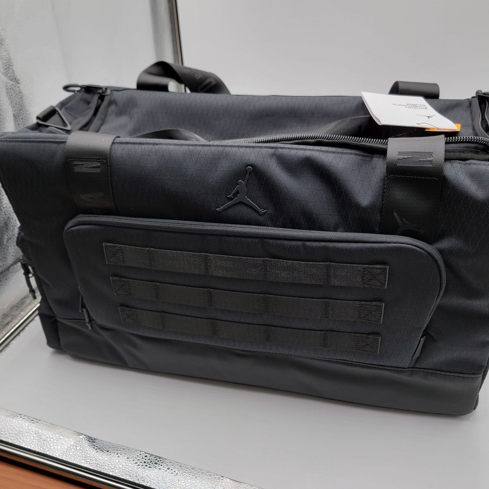 Jordan Brand Jordan Collectors 44L Duffle Travel Bag Black MA0932-023 Size ONE SIZE - 6 Thumbnail