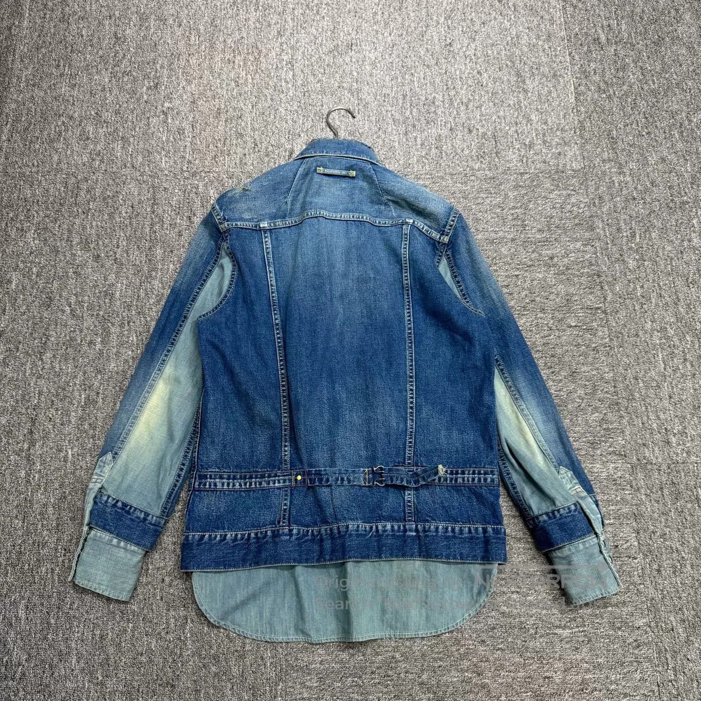 Maison MIHARA YASUHIRO Mihara Yasuhiro Patchwork Denim Shirt. Size US S / EU 44-46 / 1 - 5 Thumbnail