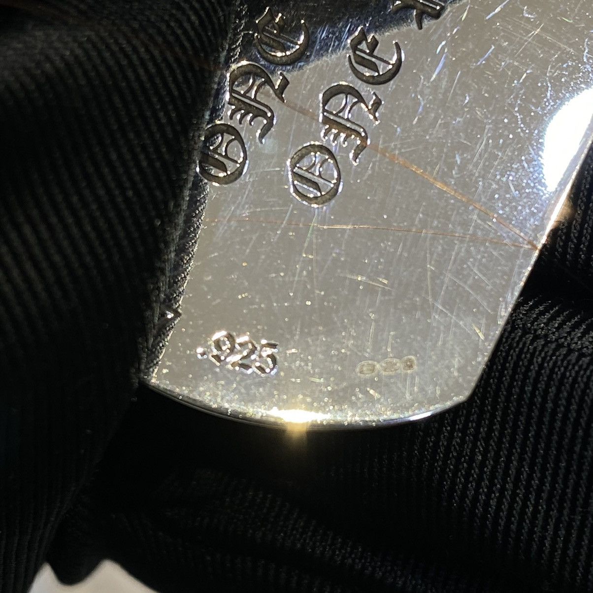 Chrome Hearts Chrome Hearts RS 3 Cross Dog Tag silver Size ONE SIZE - 9 Thumbnail