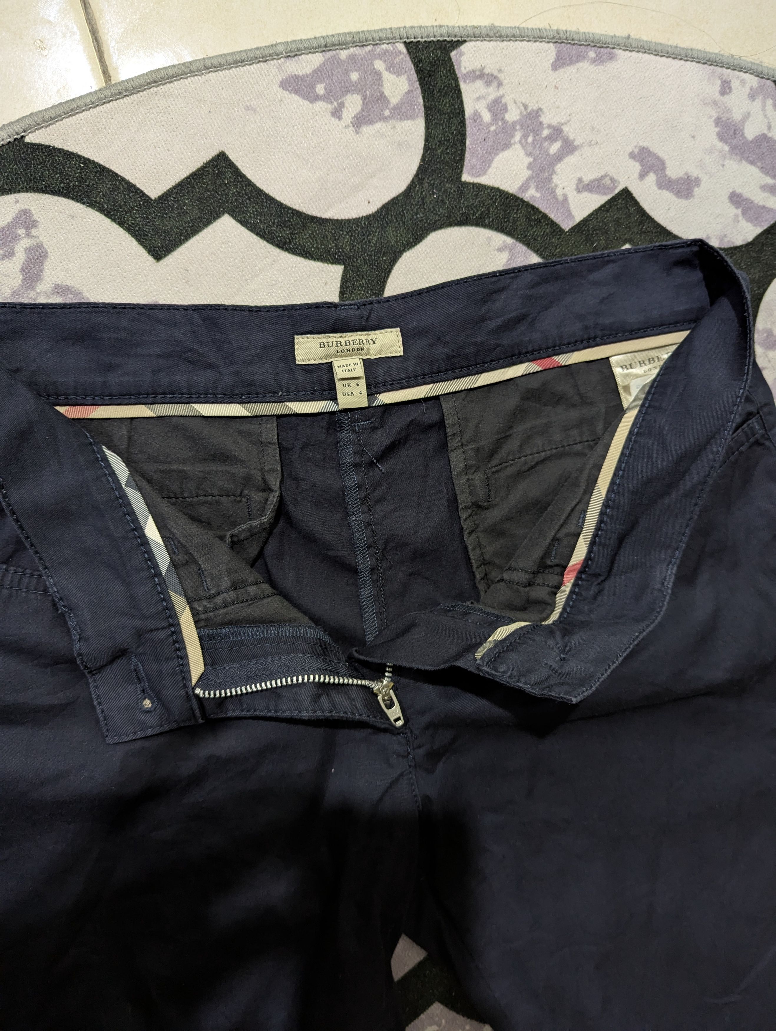 Burberry Skinny burberry casual pants Size 31" - 6 Thumbnail