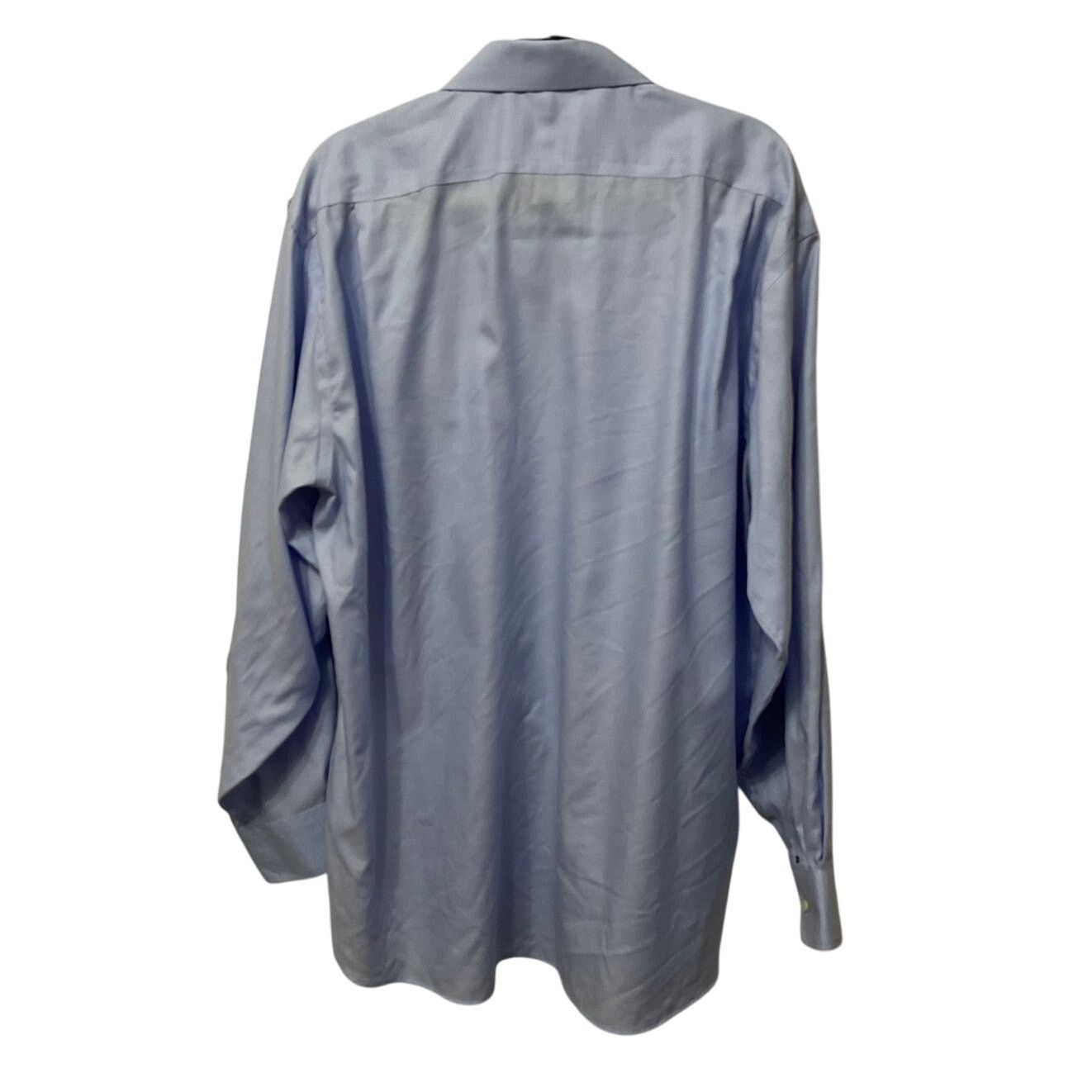 Tommy Hilfiger Preloved Tommy Hilfiger Men's Blue Shirt Sz 17-17.5/34-35 Size US XL / EU 56 / 4 - 4 Thumbnail