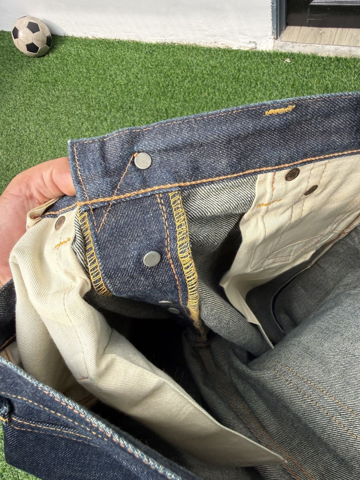 Evisu W34x35 Vintage evisu redline denime Size US 34 / EU 50 - 9 Thumbnail