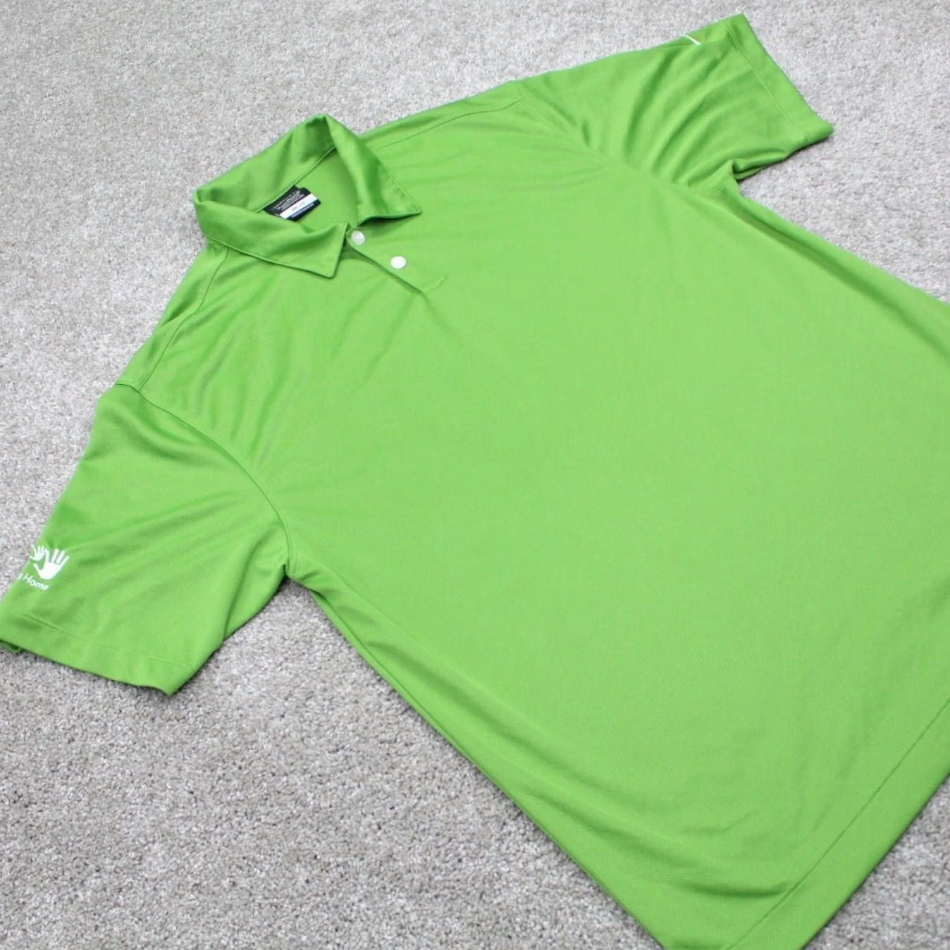 Nike Nike Golf Polo Shirt Mens Medium Green Dri-Fit Polyester S/S Pullover Golf Size US M / EU 48-50 / 2 - 5 Thumbnail