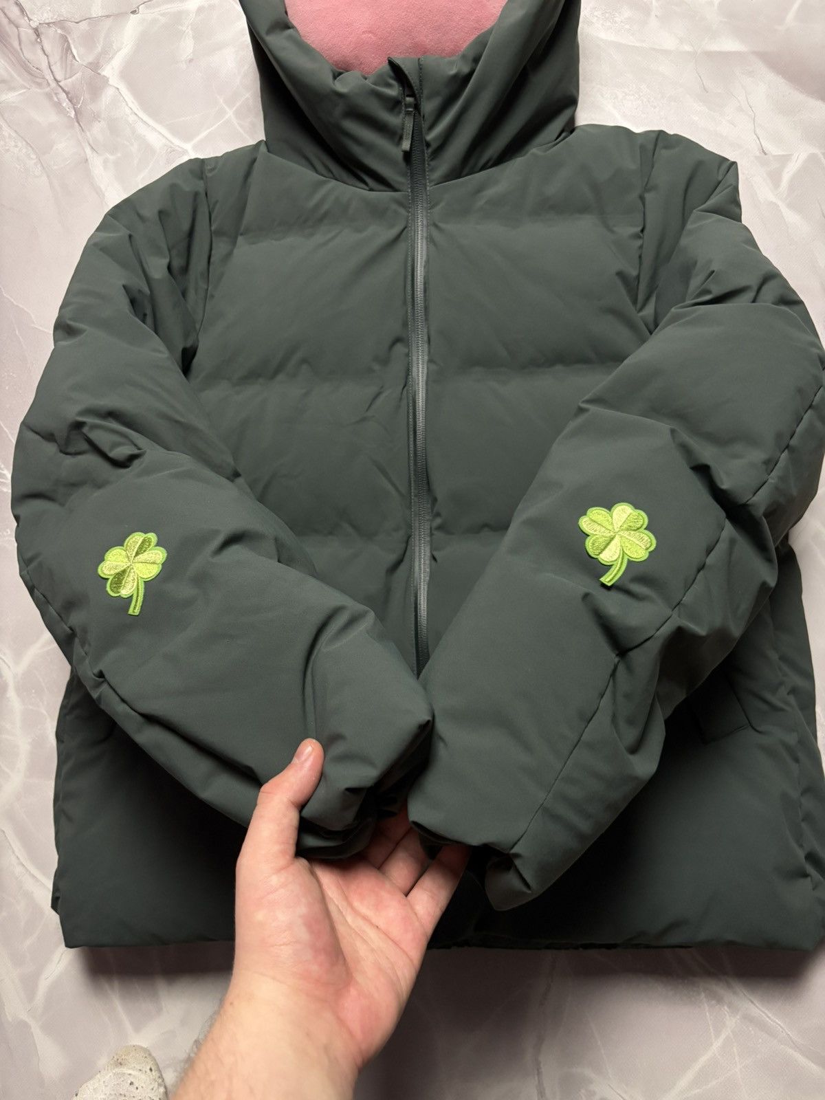 Uniqlo UNIQLO Seamless Down Parka Puffer Jacket Olive Womens M Size M / US 6-8 / IT 42-44 - 5 Thumbnail