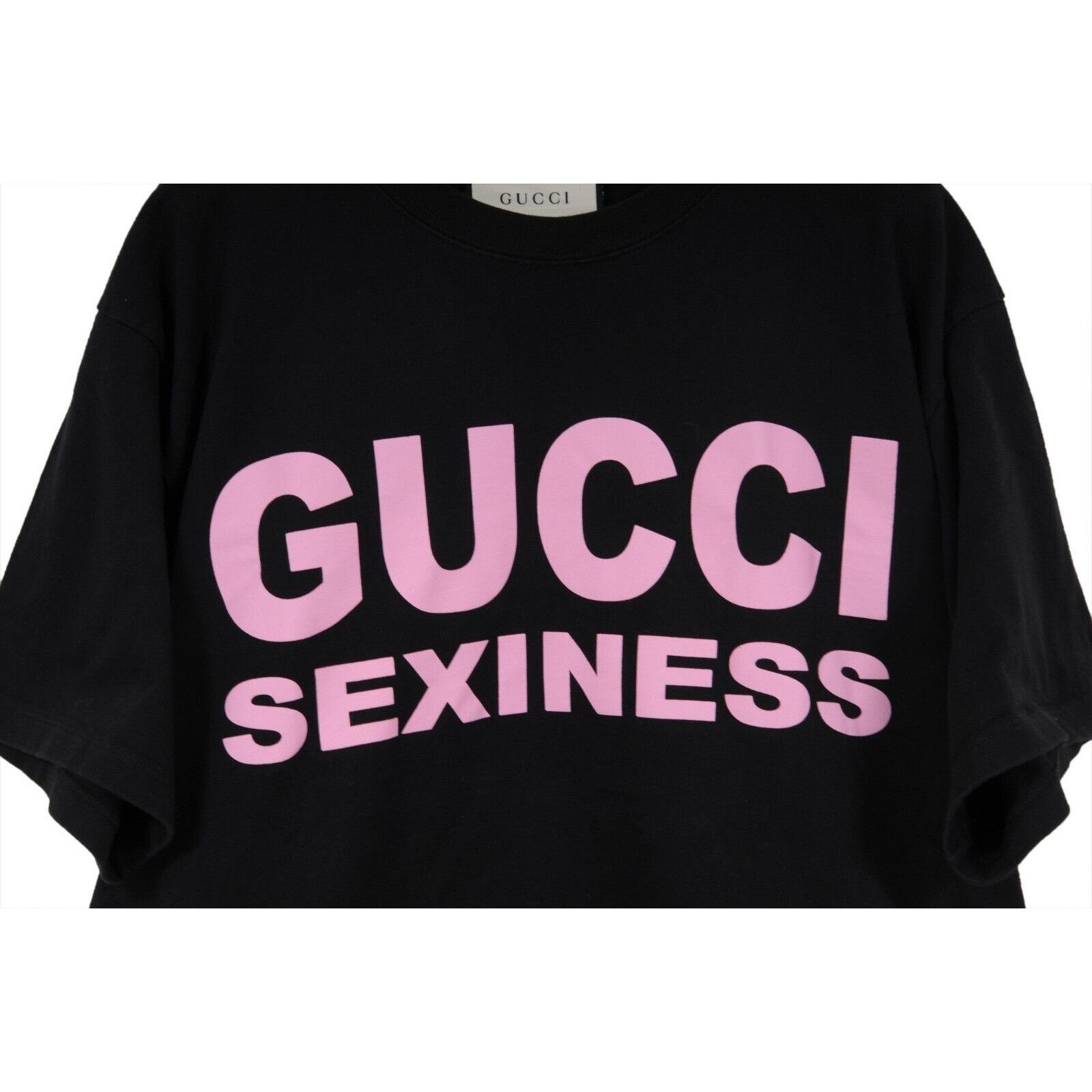 Gucci Gucci Sexiness T Shirt Black Pink Size US S / EU 44-46 / 1 - 3 Thumbnail