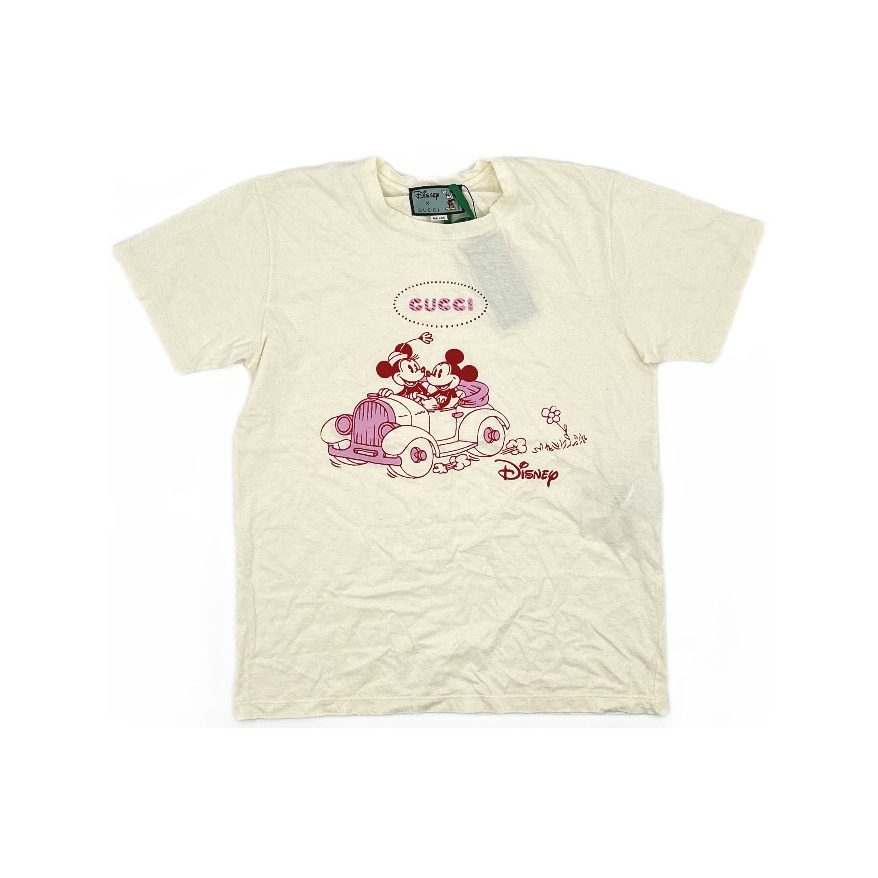 Gucci Gucci x Disney Mickey Mouse Print T-Shirt Size M Size US M / EU 48-50 / 2 - 1 Thumbnail