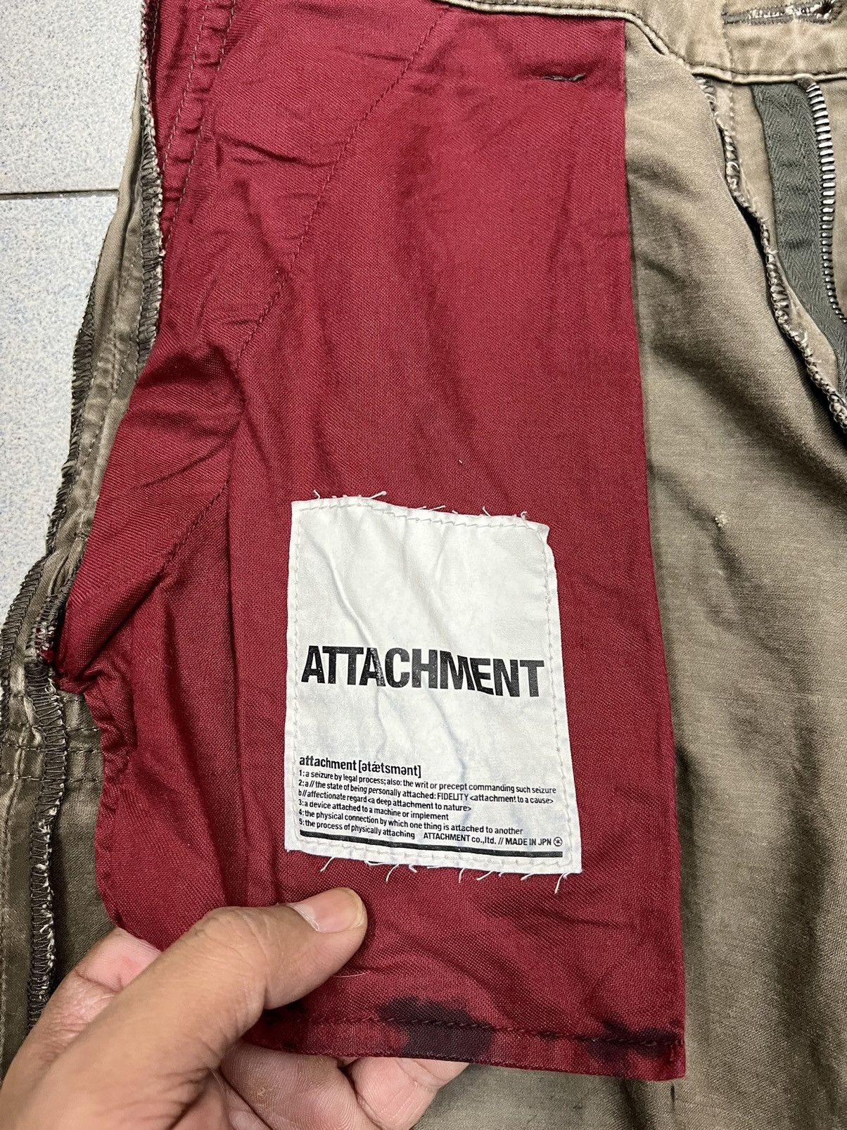 Attachment ATTACHMENT HEAVY FLARED CARGO PANTS Size US 30 / EU 46 - 12 Thumbnail