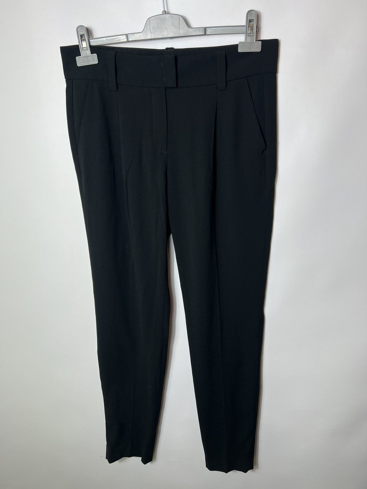 Vintage Vintage luxury designer Rene Lezard Black Womens Pants Size 28" / US 6 / IT 42 - 1 Thumbnail