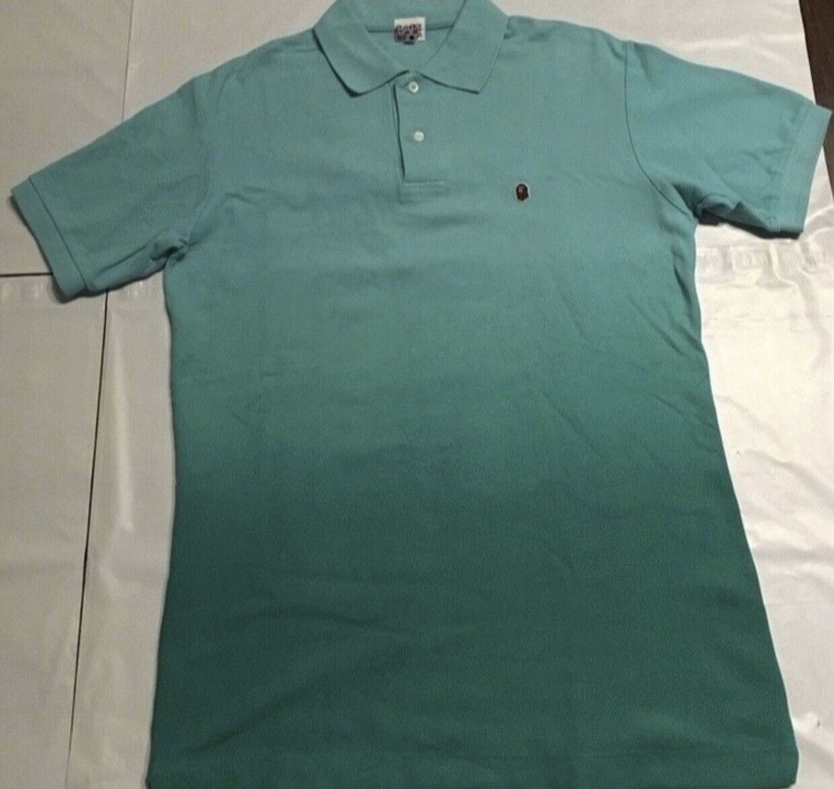 Bape Bape logo polo shirt Size US M / EU 48-50 / 2 - 1 Thumbnail
