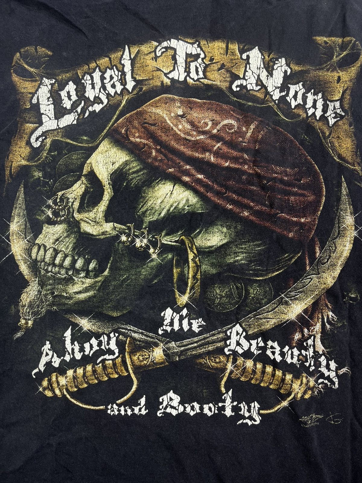 Band Tees Vintage 90s Loyal to None pirates big logo tank top size XXL Size US XXL / EU 58 / 5 - 12 Thumbnail