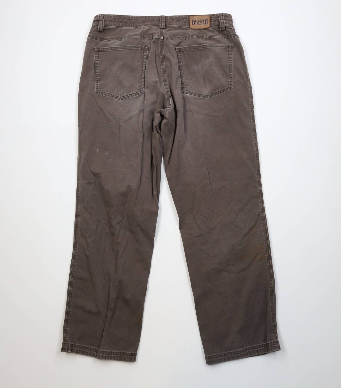 Duluth Trading Company Duluth Trading Co Flex Fire Hose Wide Leg Pants Brown Size US 34 / EU 50 - 11 Thumbnail