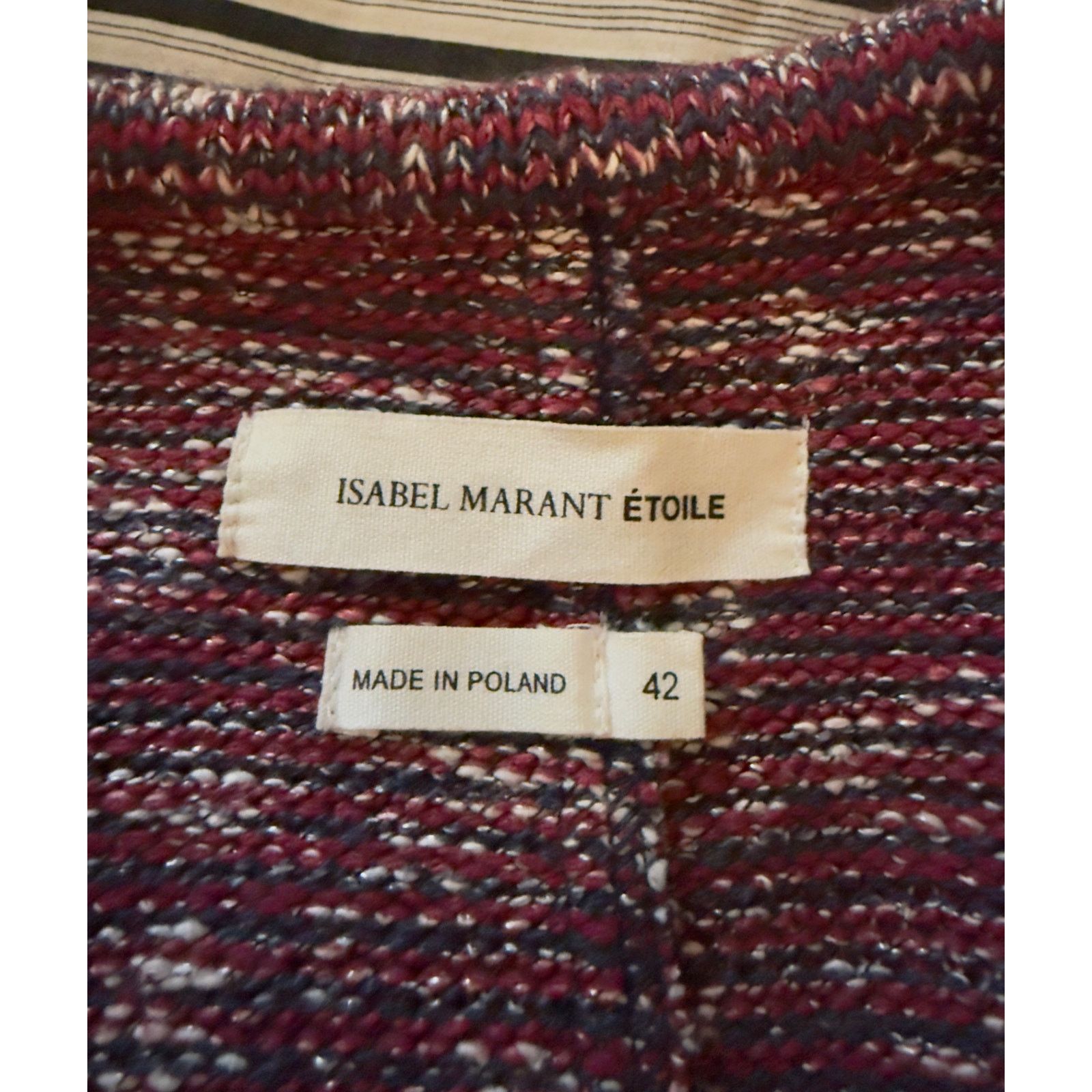 Isabel Marant Etoile Isabel Marant Etoile Ariana Tweed Boucle Jacket $450 size 42 Size L / US 10 / IT 46 - 12 Thumbnail