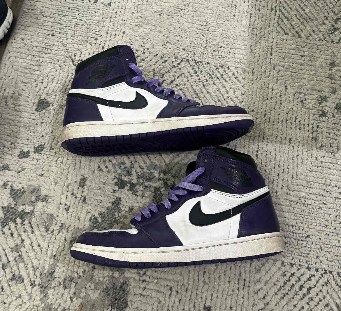 Jordan Brand × Nike jordan 1 court purple size 9 Size US 9 / EU 42 - 1 Thumbnail