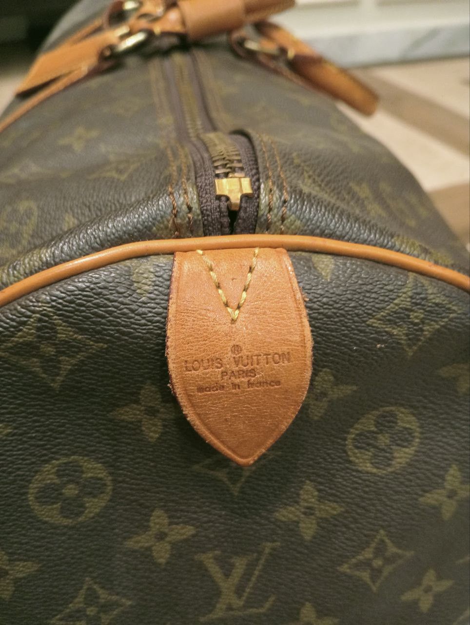 Louis Vuitton VINTAGE LOUIS VUITTON KEEPALL 60 ECLAIR BAG Size ONE SIZE - 8 Thumbnail