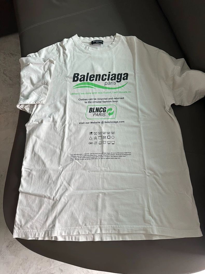 Balenciaga Balenciaga Recycling environmental protection green environ Size US XXS / EU 40 - 1 Thumbnail
