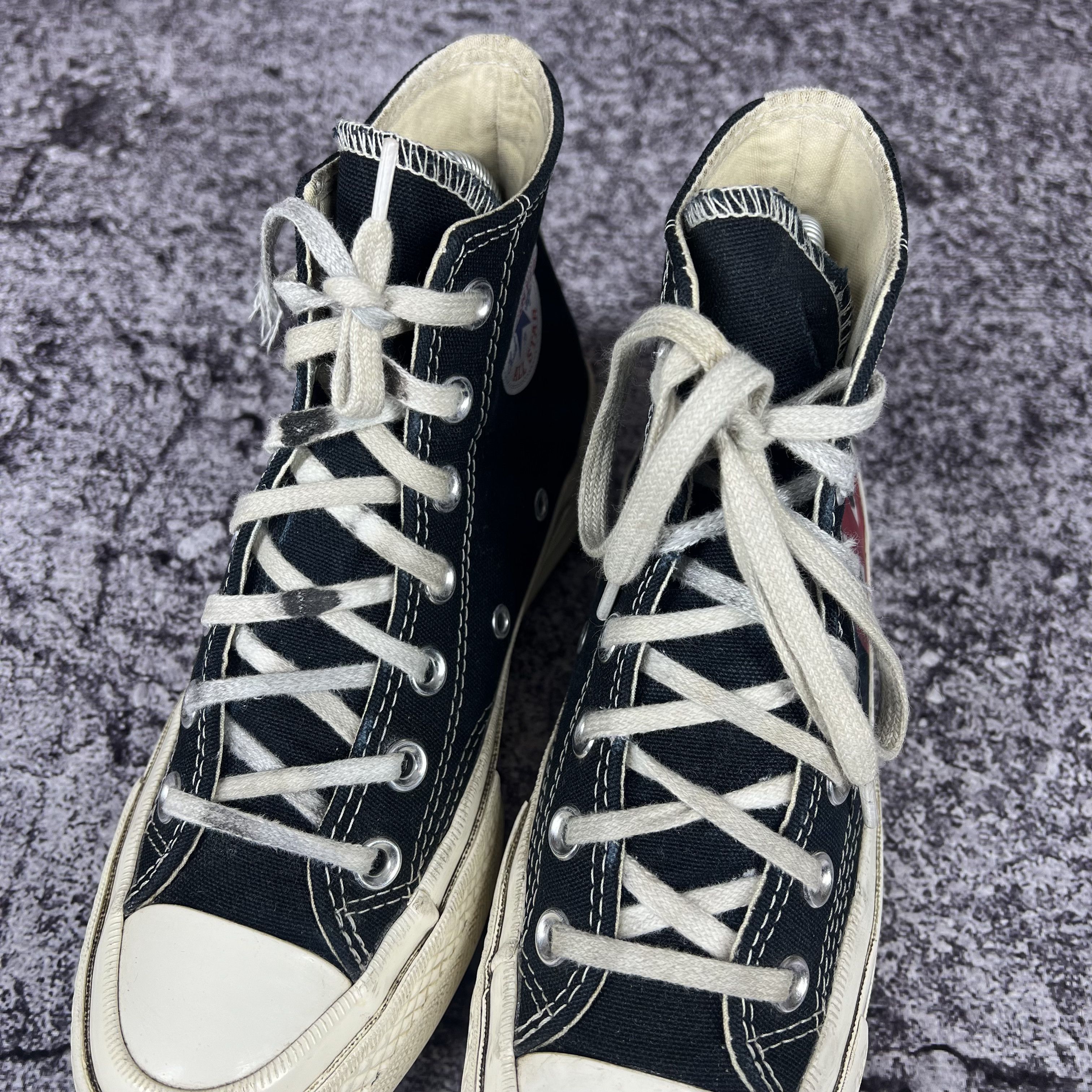 Comme des Garcons PLAY × Converse Come des Garcons x Converse Sneakers Size UK 3 / EUR 35 Size US 5.5 / IT 35.5 - 10 Thumbnail