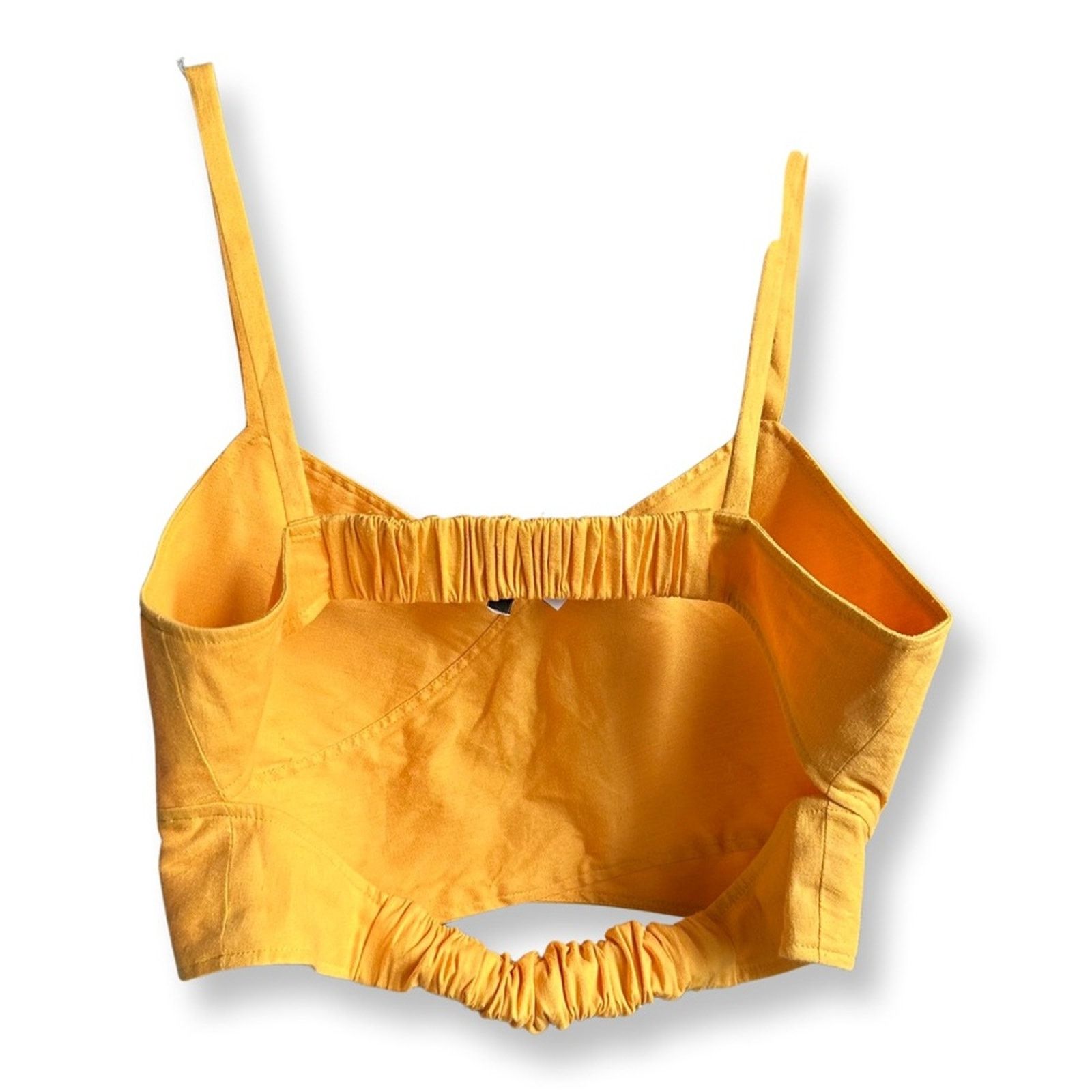 Derek Lam 10 Crosby New Derek Lam Crosby Crop Tank In Sunburst Size L / US 10 / IT 46 - 2 Thumbnail