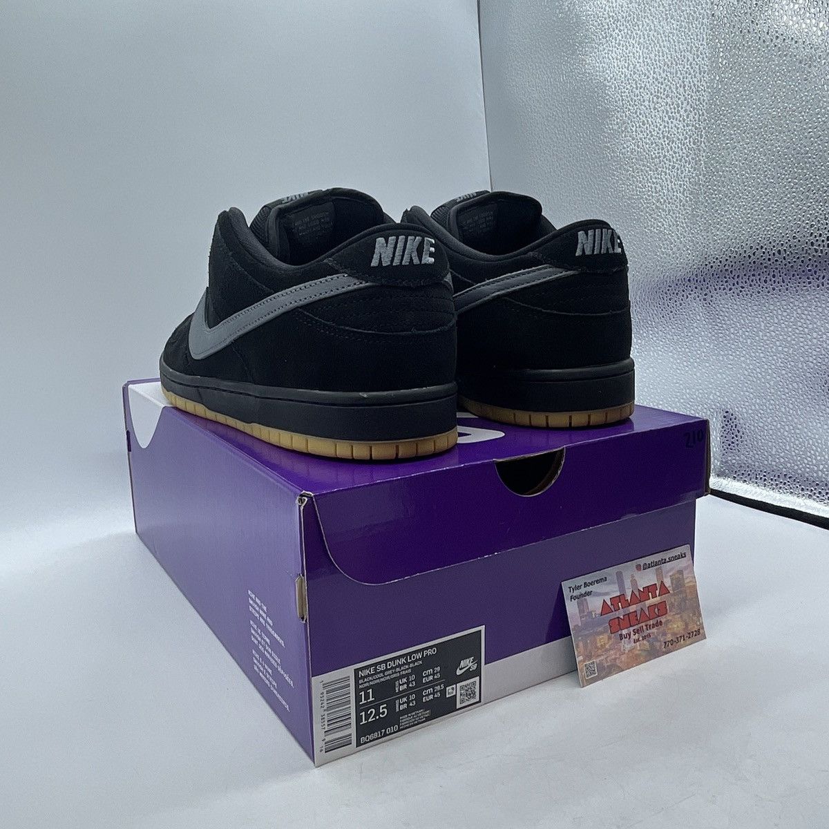 Nike Dunk low pro fog Size US 11 / EU 44 - 4 Thumbnail