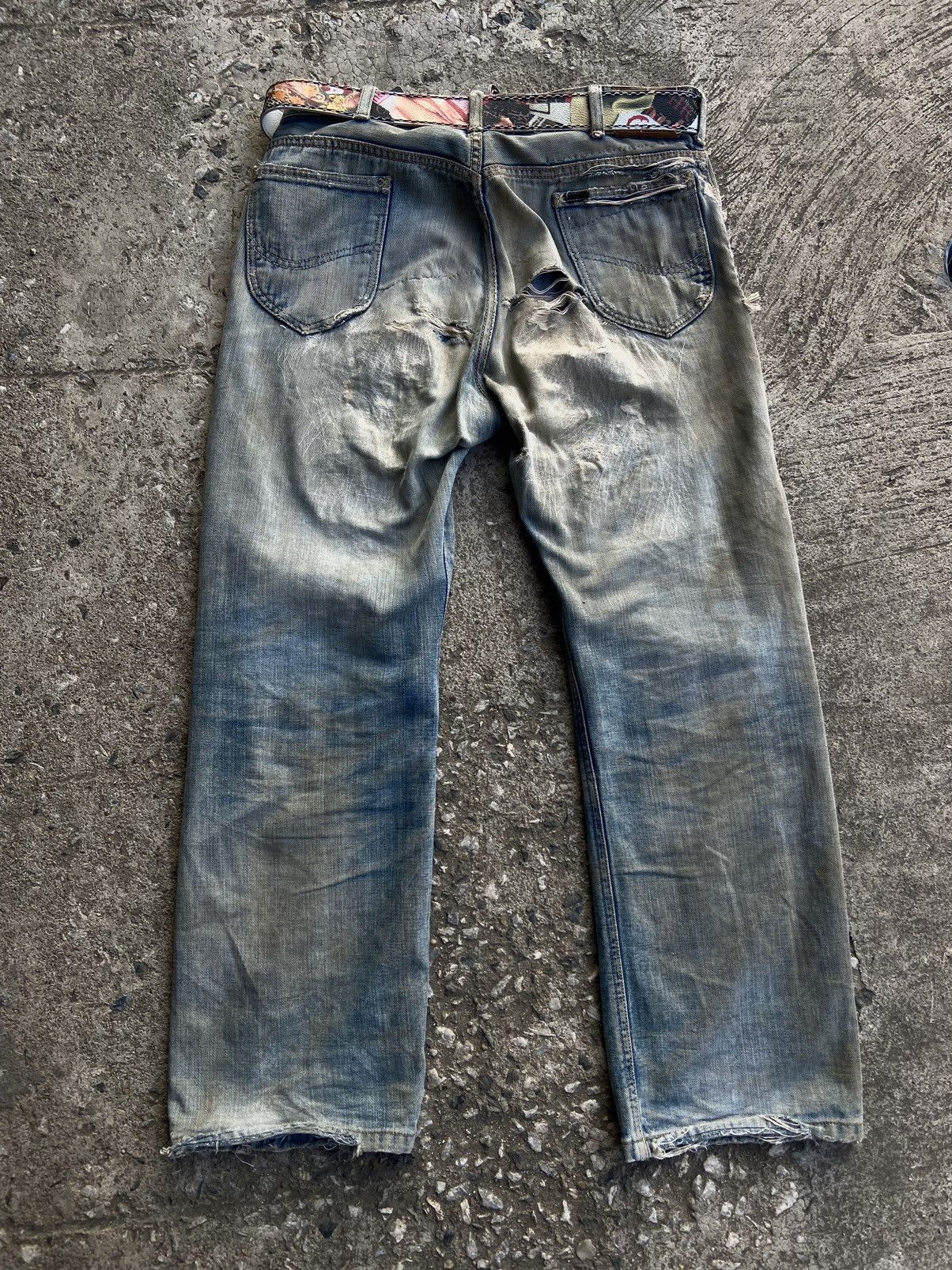 Kapital × Vintage Vintage distressed lee raiders japan made Boro patchwork Size US 36 / EU 52 - 3 Thumbnail