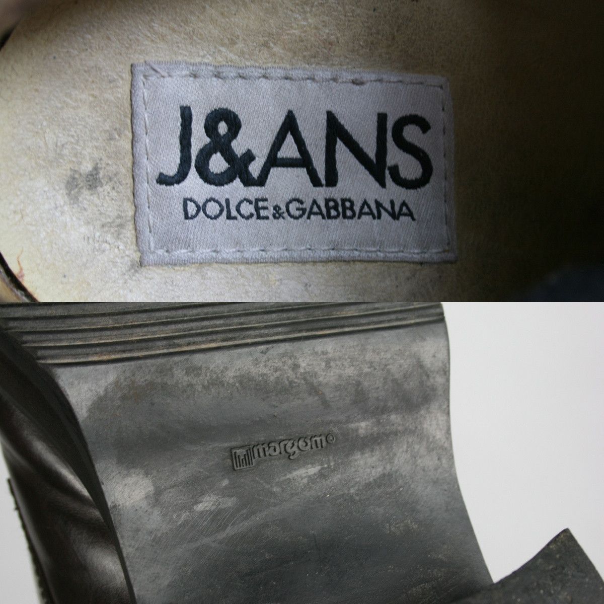 Dolce & Gabbana 90S Massive Platform Oversize Derby Shoes Vintage Size US 7.5 / EU 40-41 - 16 Thumbnail