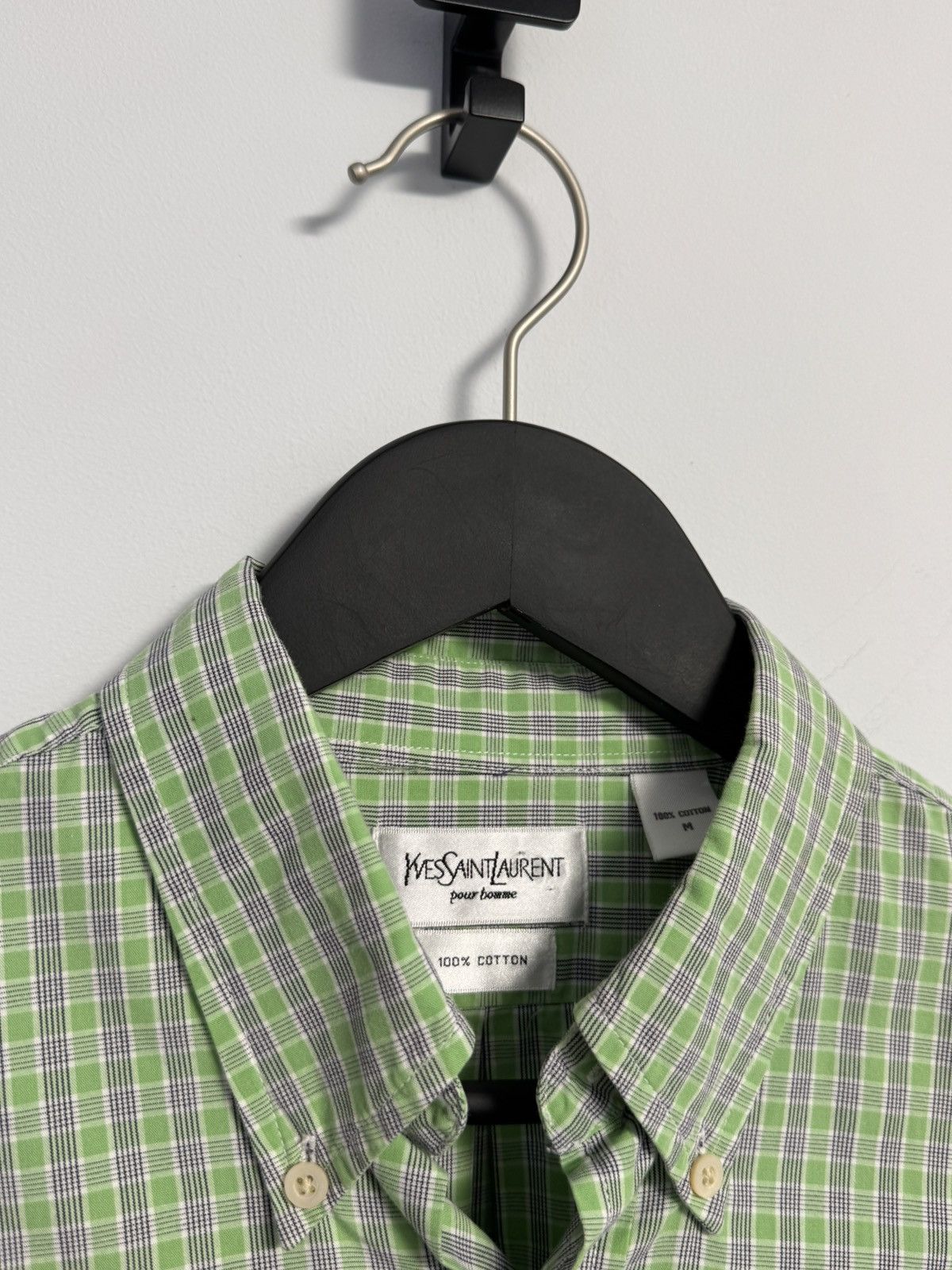 Yves Saint Laurent Ysl Yves Saint Laurent Button Up Shirt Luxury Size US M / EU 48-50 / 2 - 6 Thumbnail