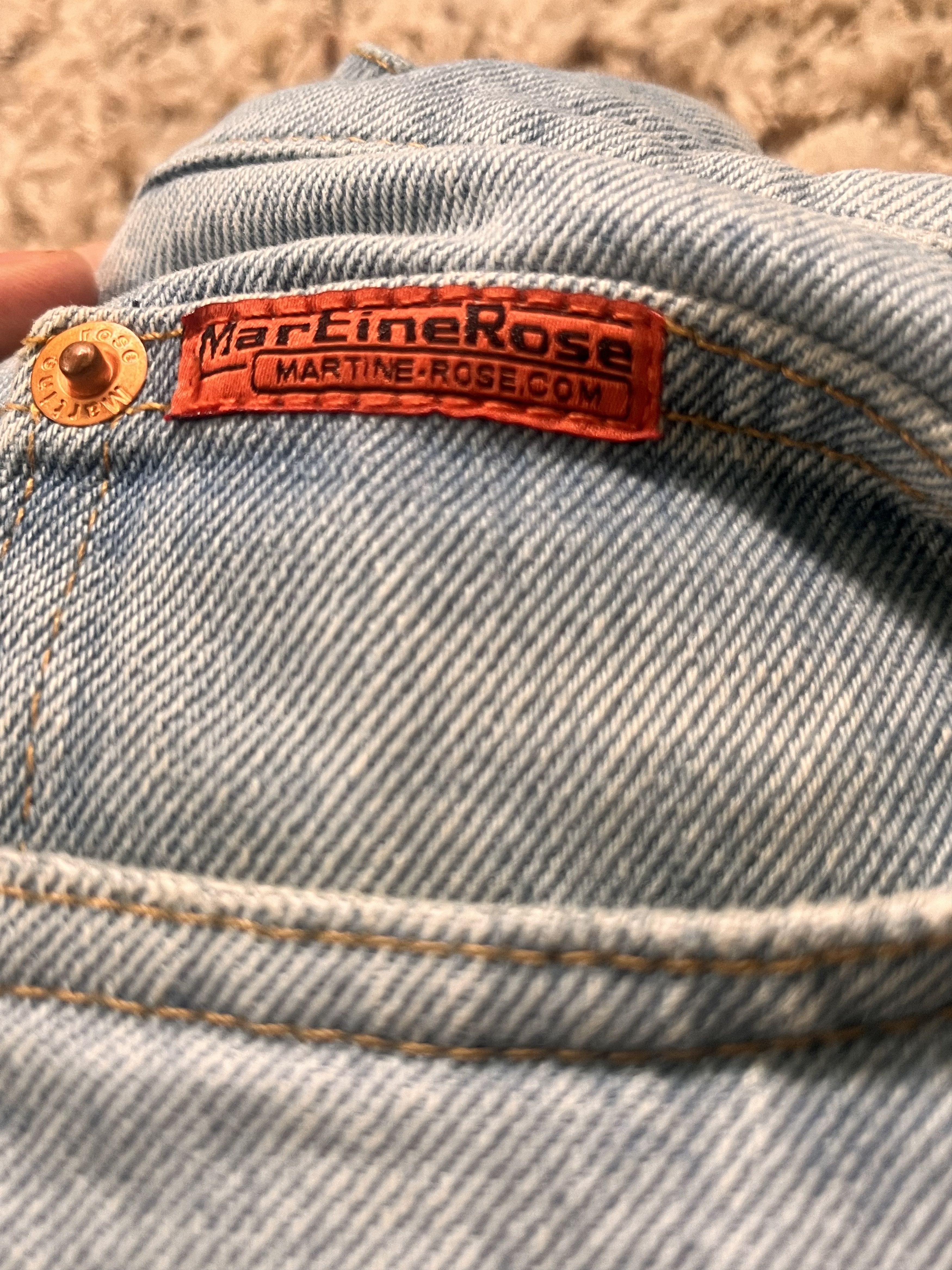 Martine Rose SS24 Martine Rose Wide Leg Baggy Denim Size US 28 / EU 44 - 4 Thumbnail