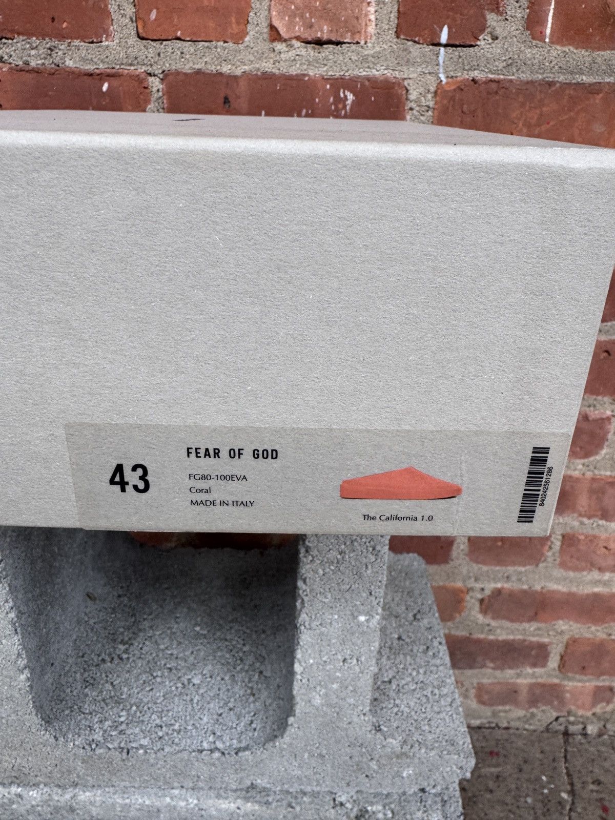 Fear of God Gear of god California 1.0 Size US 10 / EU 43 - 9 Thumbnail