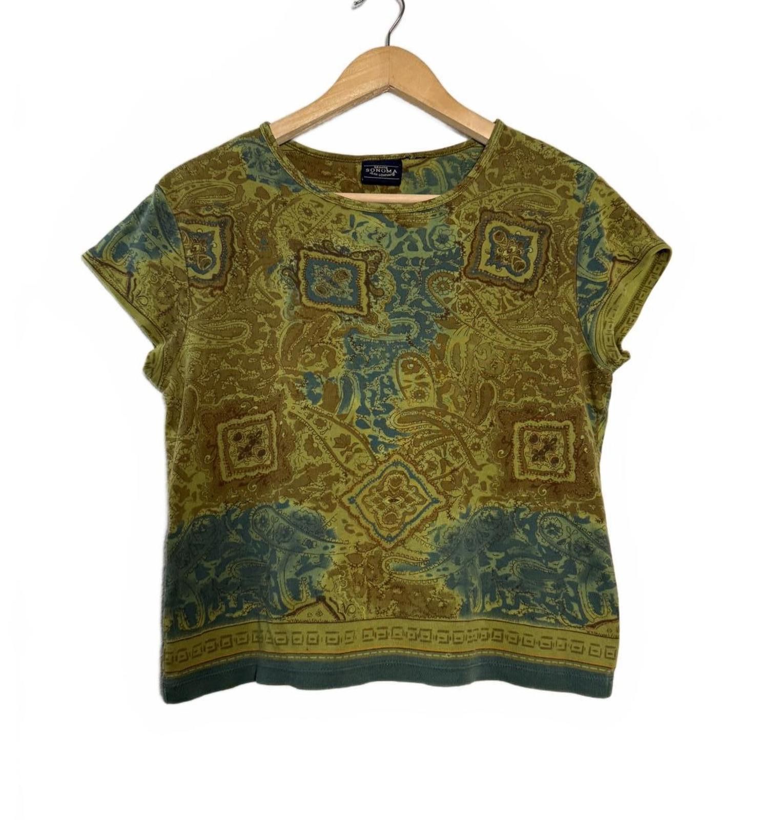 Coldwater Creek Y2K Graphic Baby Tee Size M / US 6-8 / IT 42-44 - 1 Thumbnail