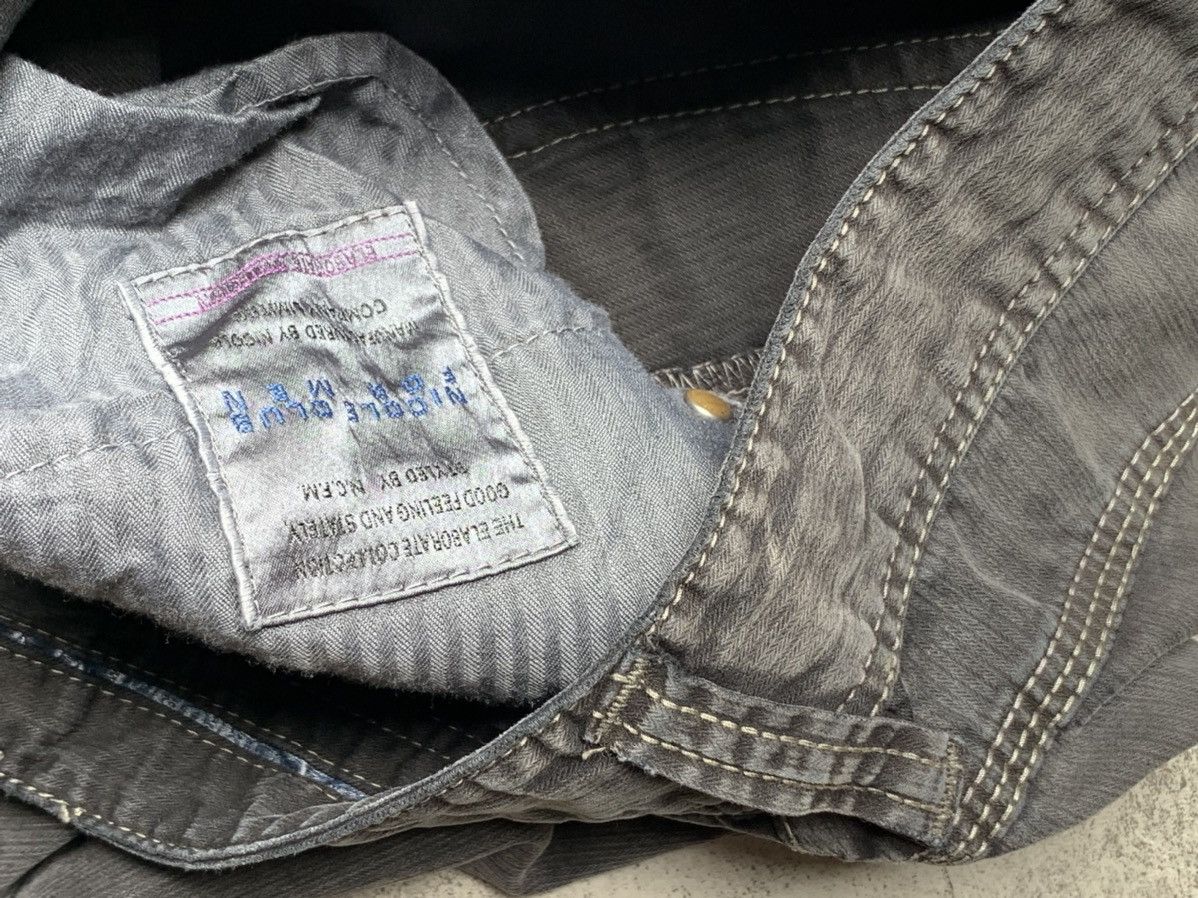 5351 POUR LES HOMMES × If Six Was Nine × Tornado Mart NICOLE CLUB FOR MEN mudwash jeans Size US 30 / EU 46 - 4 Thumbnail