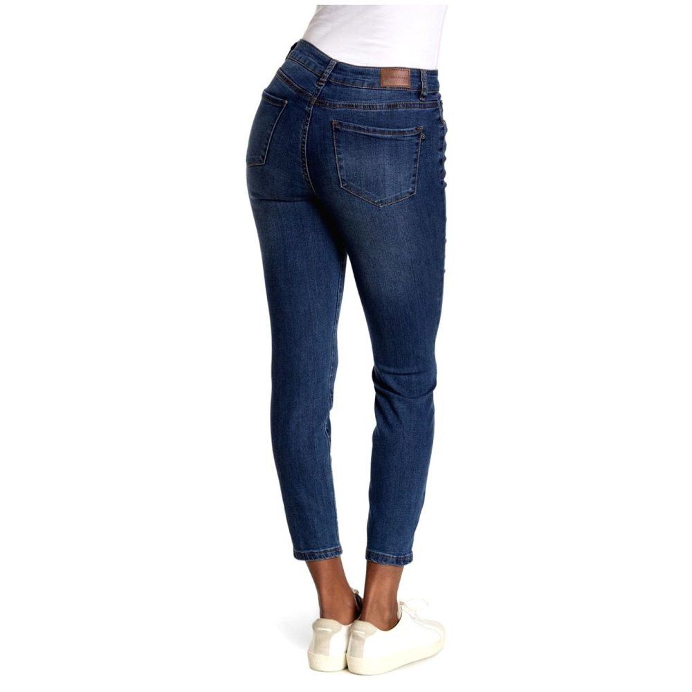Elie Tahari NWT New Tahari Classic Skinny Jeans Roanne Wash Size 27 US Size 27" / US 4 / IT 40 - 2 Thumbnail