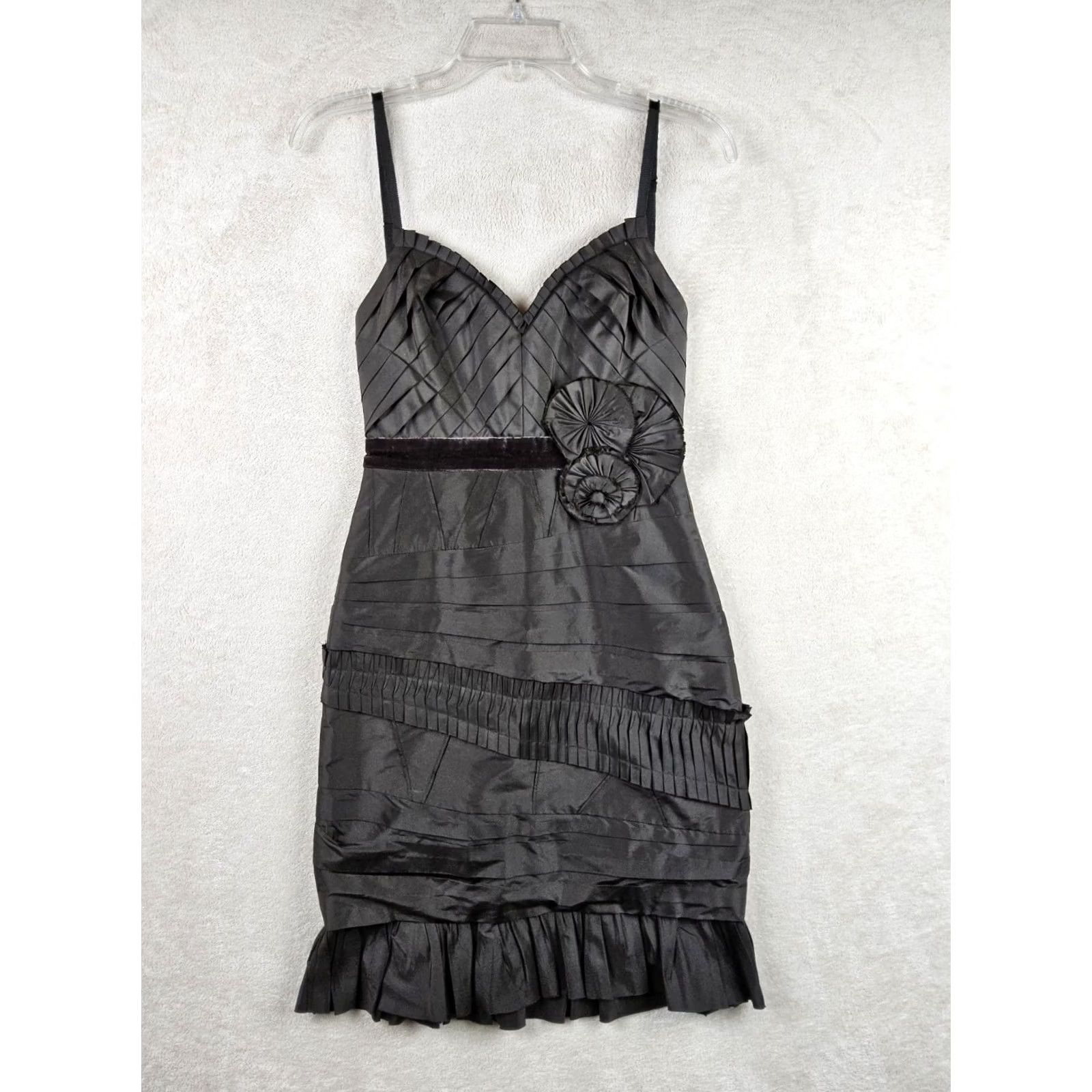 Bcbgmaxazria BCBGMAXAZRIA Dress Women Silk Brown Size 0 Cocktail Short 100% Silk Vintage? No 0 Womens Brown Silk Dress Size XS / US 0-2 / IT 36-38 - 2 Thumbnail