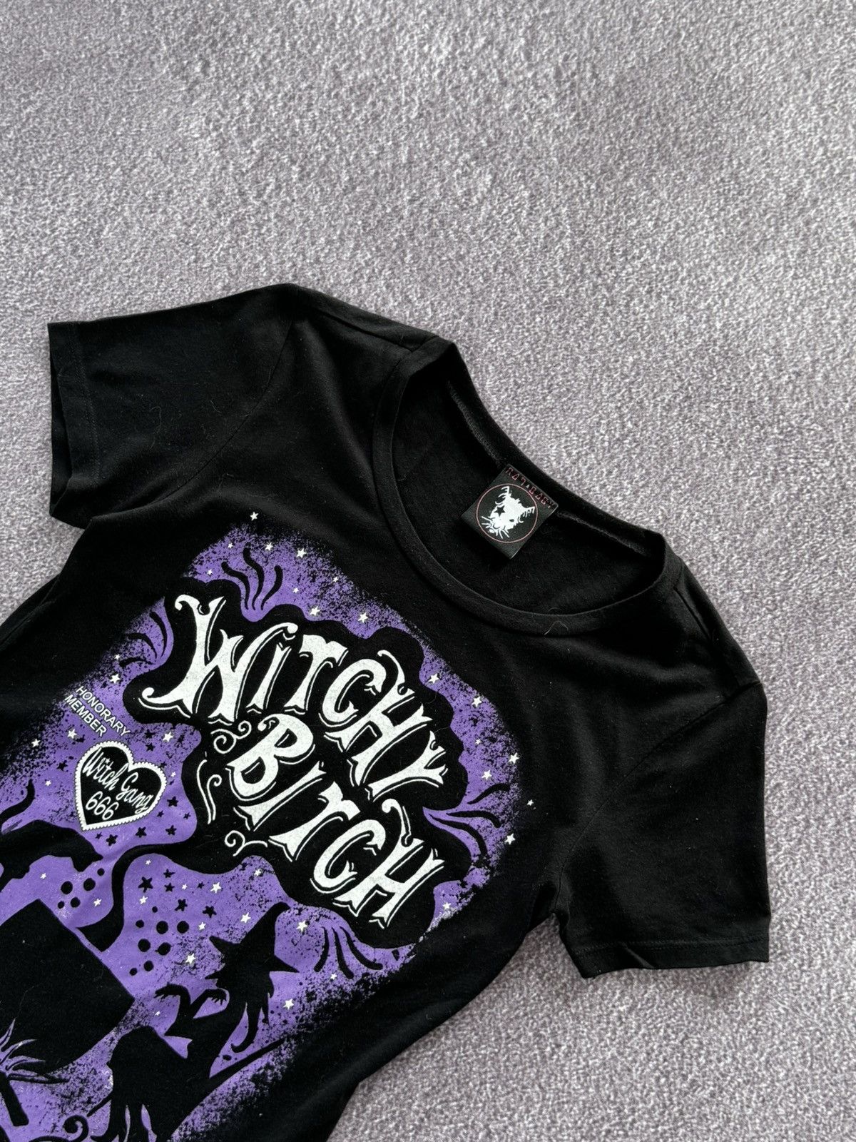 Hysteric Glamour Vintage Y2K Goth Vibe 00s Grunge Top T-Shirt Size M / US 6-8 / IT 42-44 - 8 Thumbnail