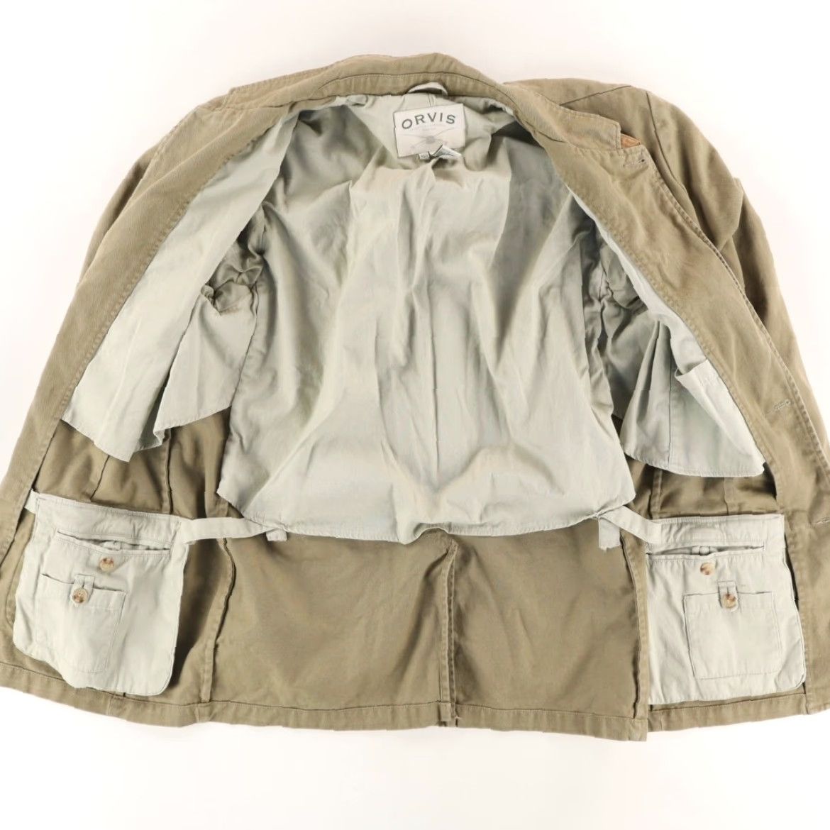 Orvis Orvis Zambezi Twill Chore Jacket Tan Men's 46 Shirt Jacket Tan Zambezi Twill Long Sleeve Mens 46 Orvis Zambezi Twill Solid Jacket Tan Mens 46 Size US S / EU 44-46 / 1 - 4 Thumbnail