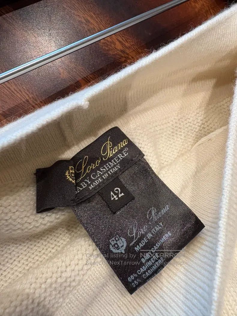 Loro Piana Loro Piana Glitter Cashmere Long Pants Size 27" / US 4 / IT 40 - 7 Thumbnail