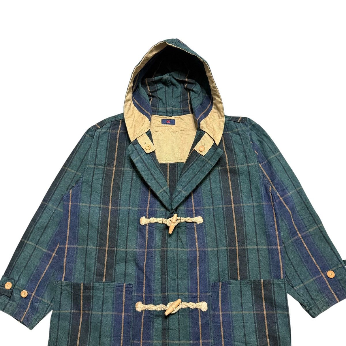 45rpm 45rpm North Marine Drive Tartan Sailor Duffle Coat Size US M / EU 48-50 / 2 - 3 Thumbnail