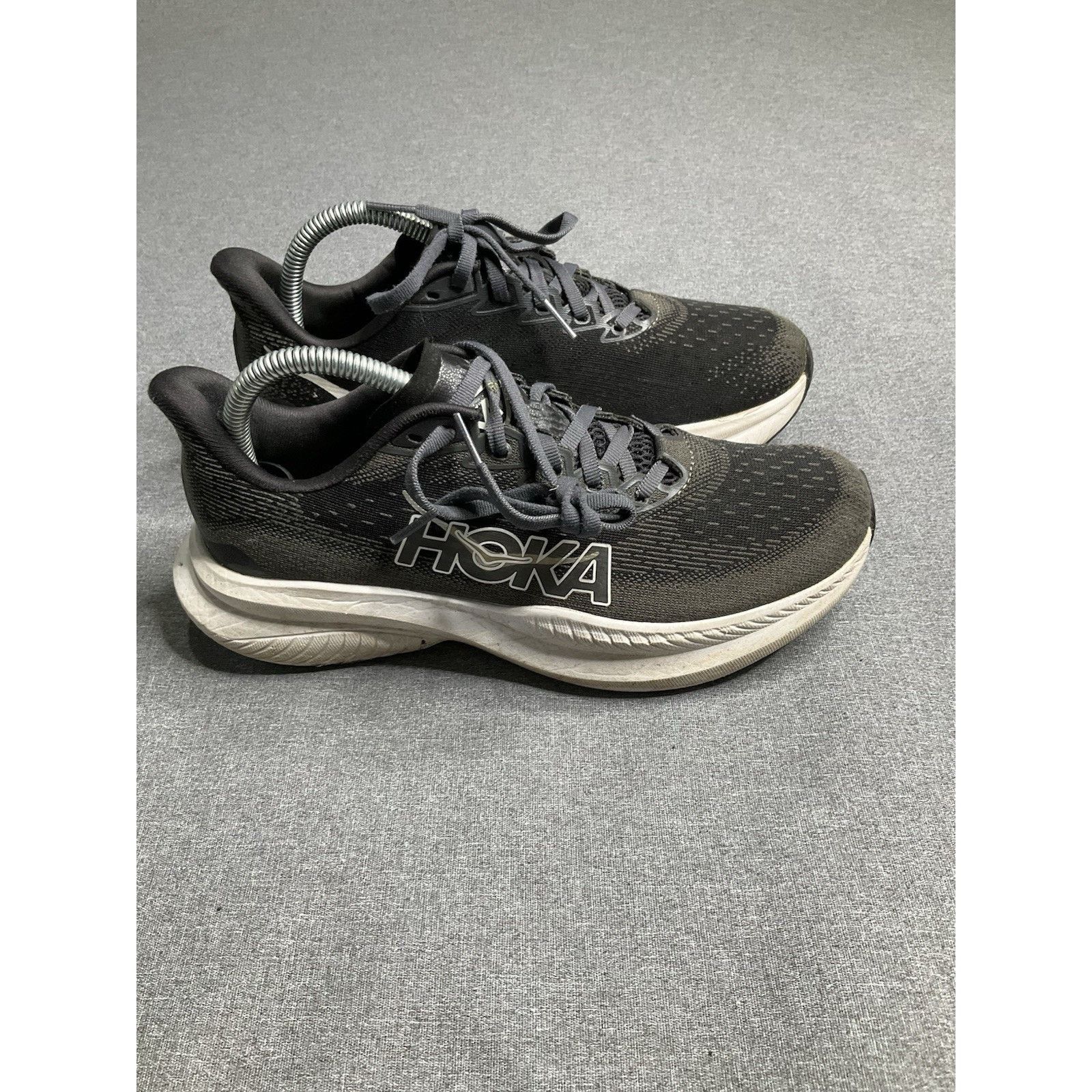 Hoka Hoka One One Mach 6 Womens Black And White Size 7.5 Running Size US 7.5 / IT 37.5 - 4 Thumbnail