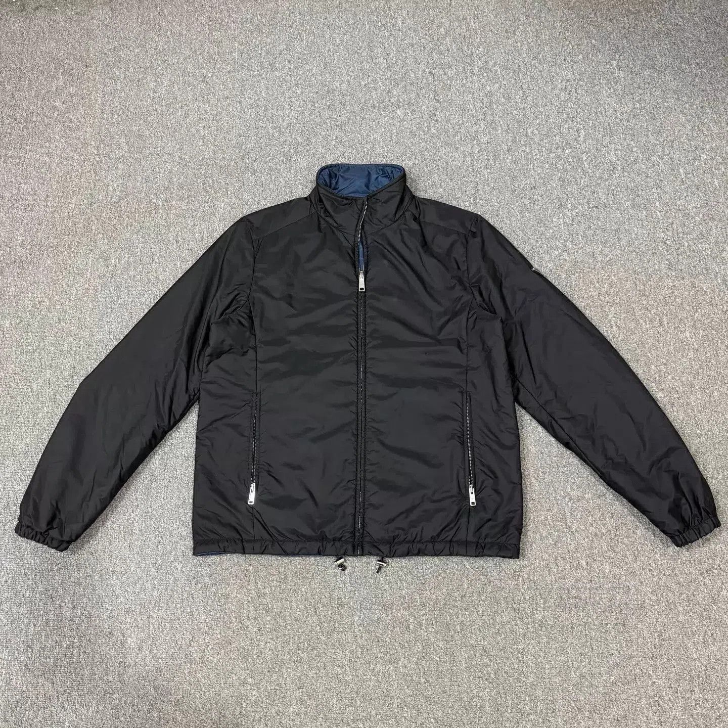 Prada Black Lightweight Zip-Up Jacket. Size US L / EU 52-54 / 3 - 1 Thumbnail