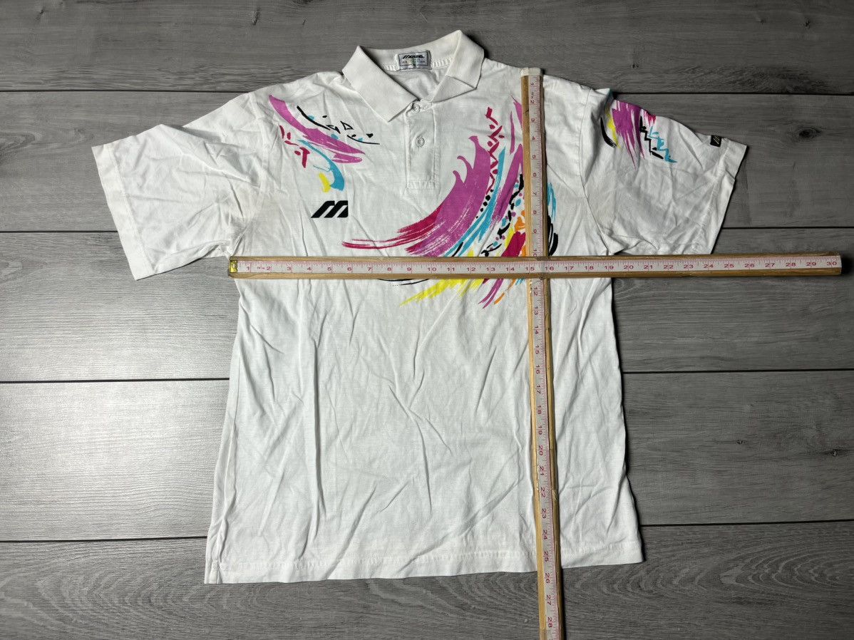 Mizuno Vintage Mizuno Tennis Collection 80s Polo Shirt size Medium Size US M / EU 48-50 / 2 - 5 Thumbnail
