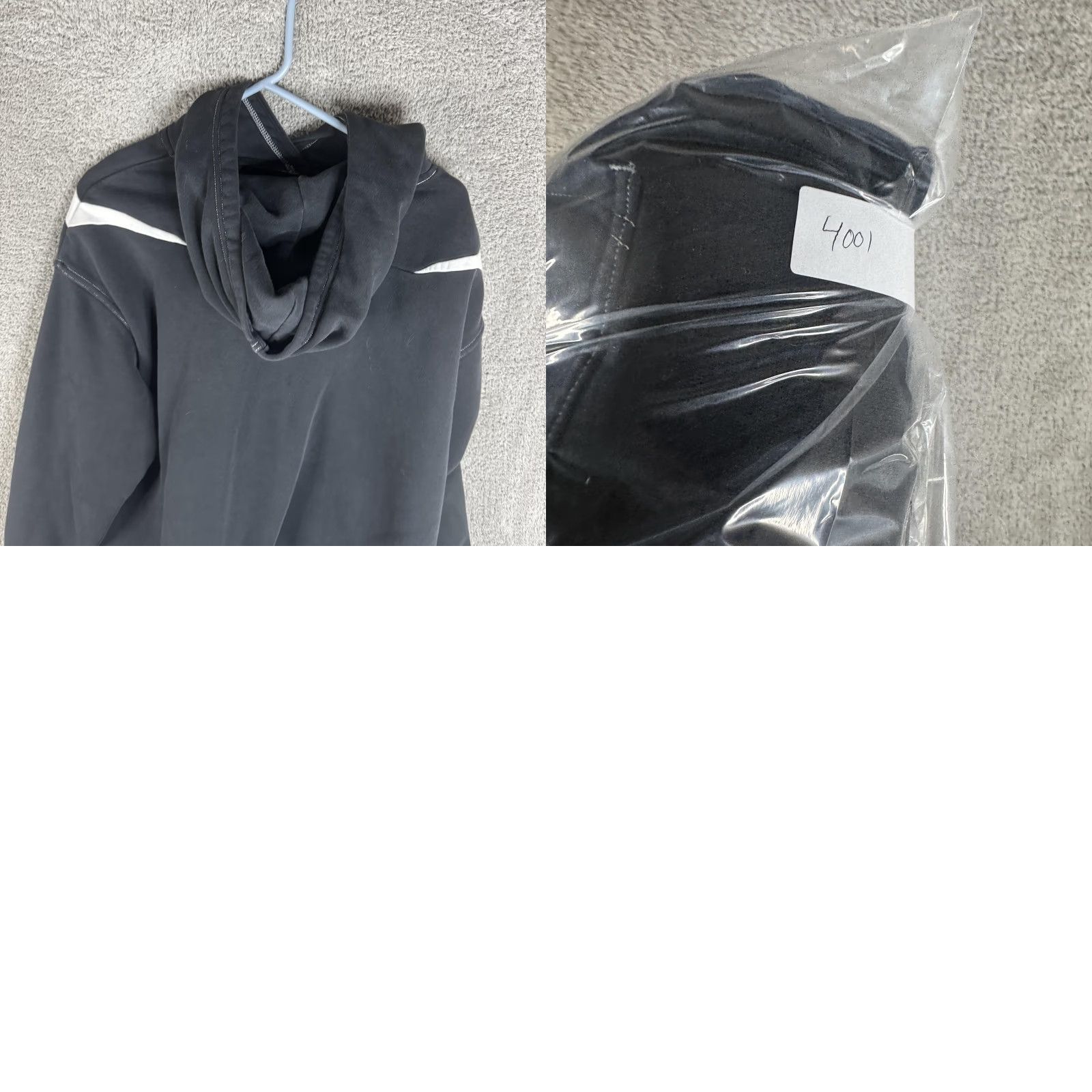 Nike Nike Hoodie Mens Large Black Pullover Fleece Sweatshirt Oversized Swoosh Logo Size US L / EU 52-54 / 3 - 9 Thumbnail